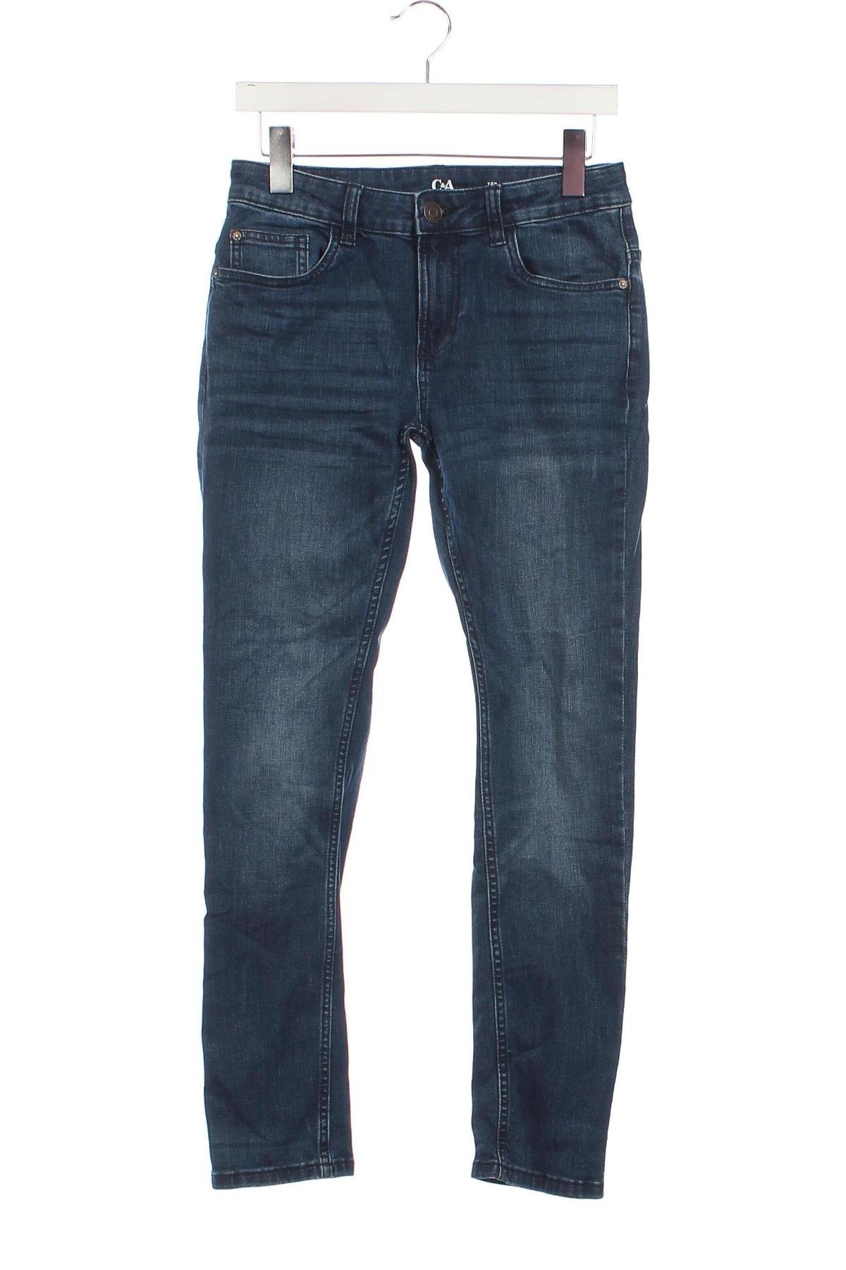 Kinderjeans C&A, Größe 11-12y/ 152-158 cm, Farbe Blau, Preis € 6,99