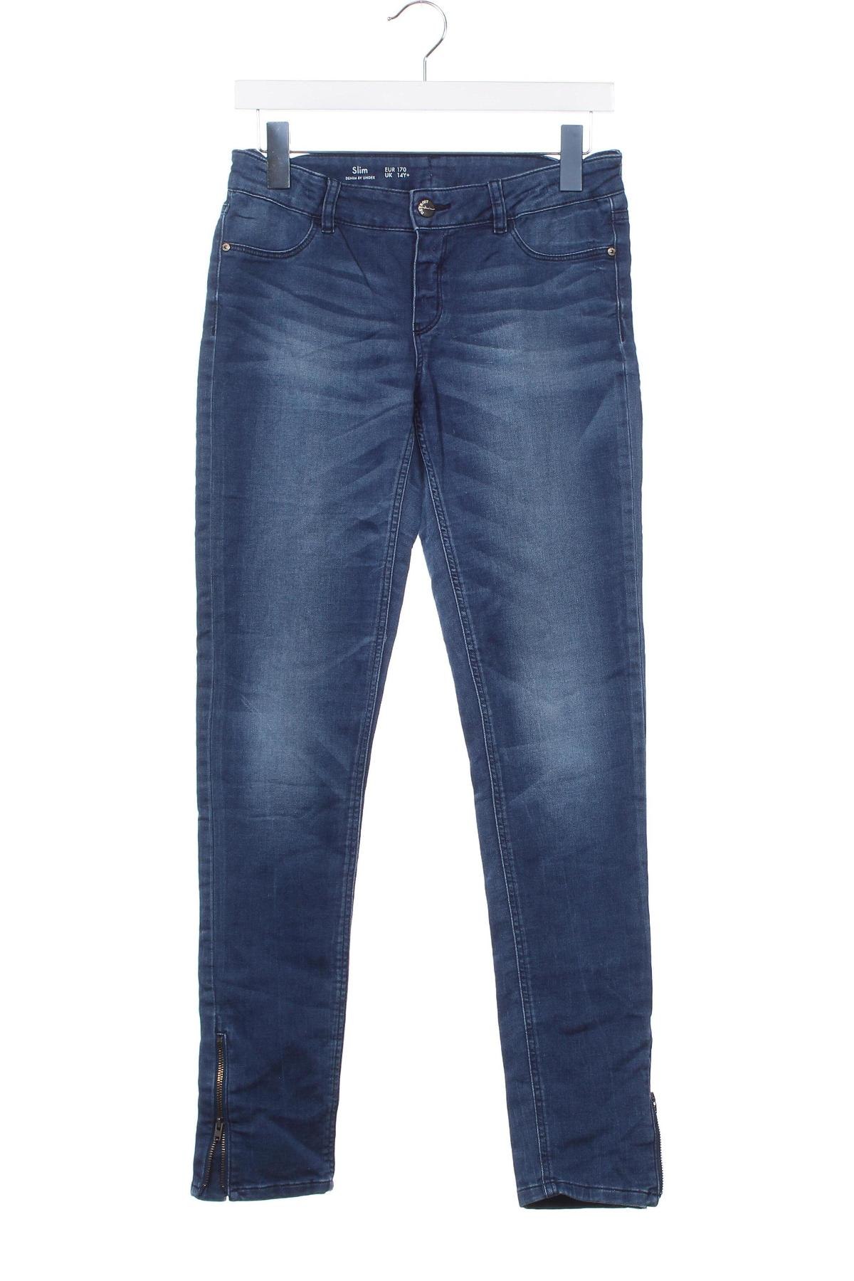 Kinderjeans Detroit by Lindex, Größe 15-18y/ 170-176 cm, Farbe Blau, Preis € 6,99