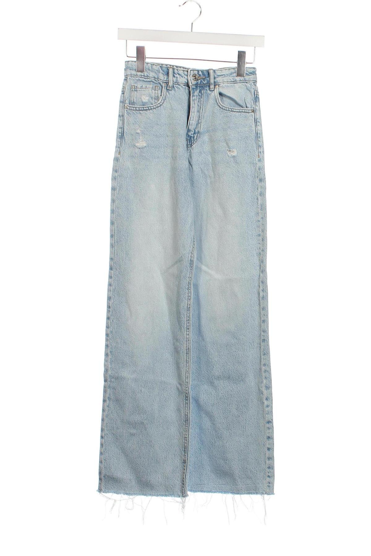 Dziecięce jeansy Gina Tricot, Rozmiar 11-12y/ 152-158 cm, Kolor Niebieski, Cena 45,96 zł