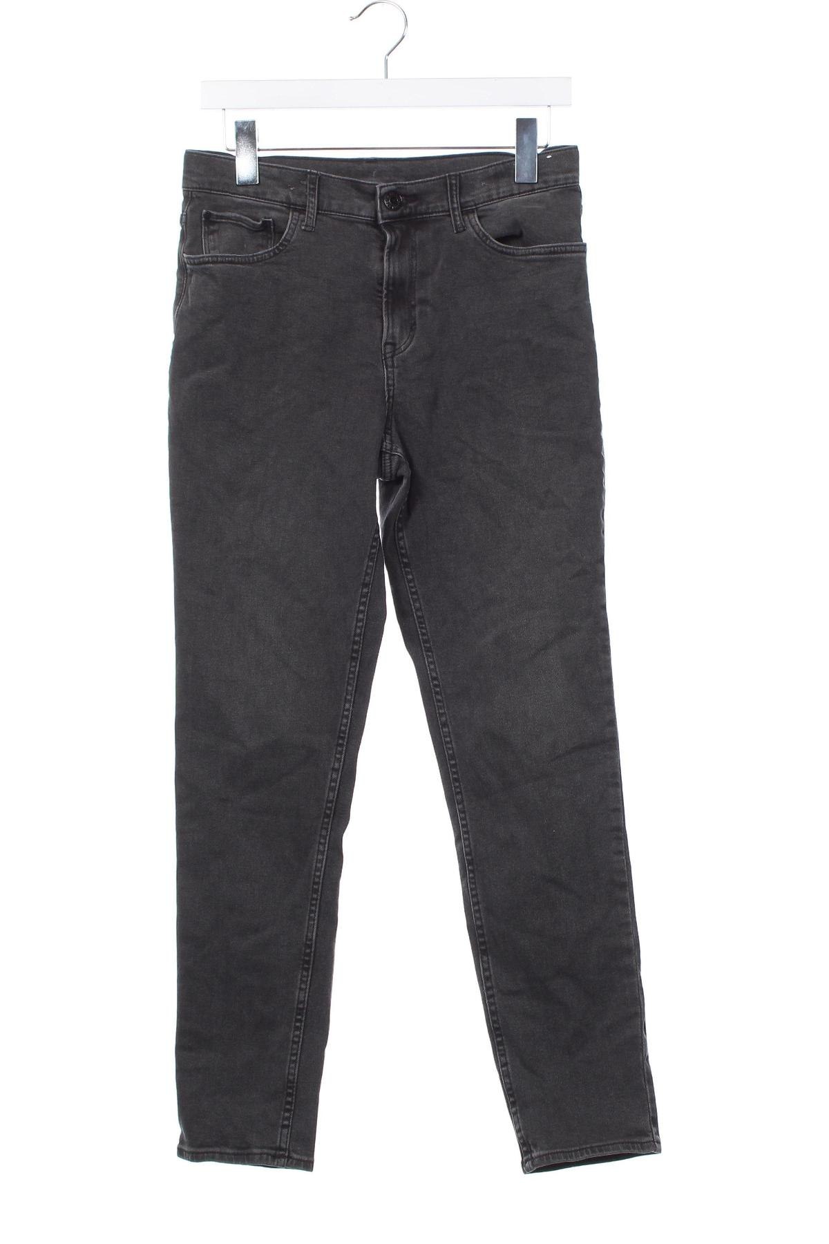 Kinderjeans H&M, Größe 13-14y/ 164-168 cm, Farbe Grau, Preis € 6,99