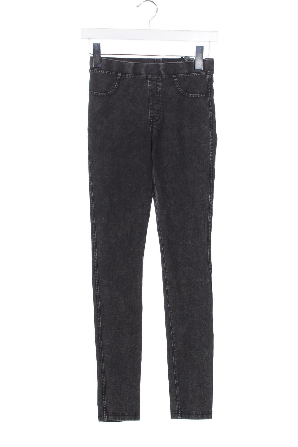 Dziecięce jeansy H&M, Rozmiar 12-13y/ 158-164 cm, Kolor Szary, Cena 36,99 zł