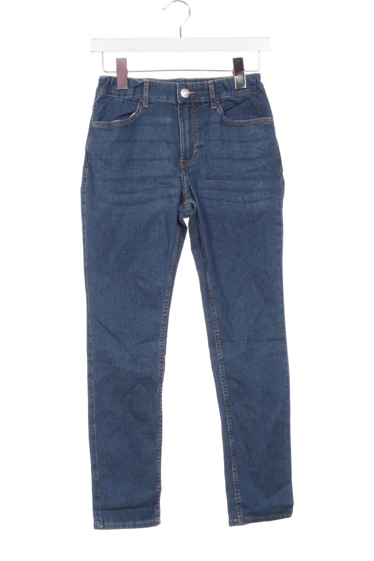 Dziecięce jeansy H&M, Rozmiar 11-12y/ 152-158 cm, Kolor Niebieski, Cena 25,99 zł