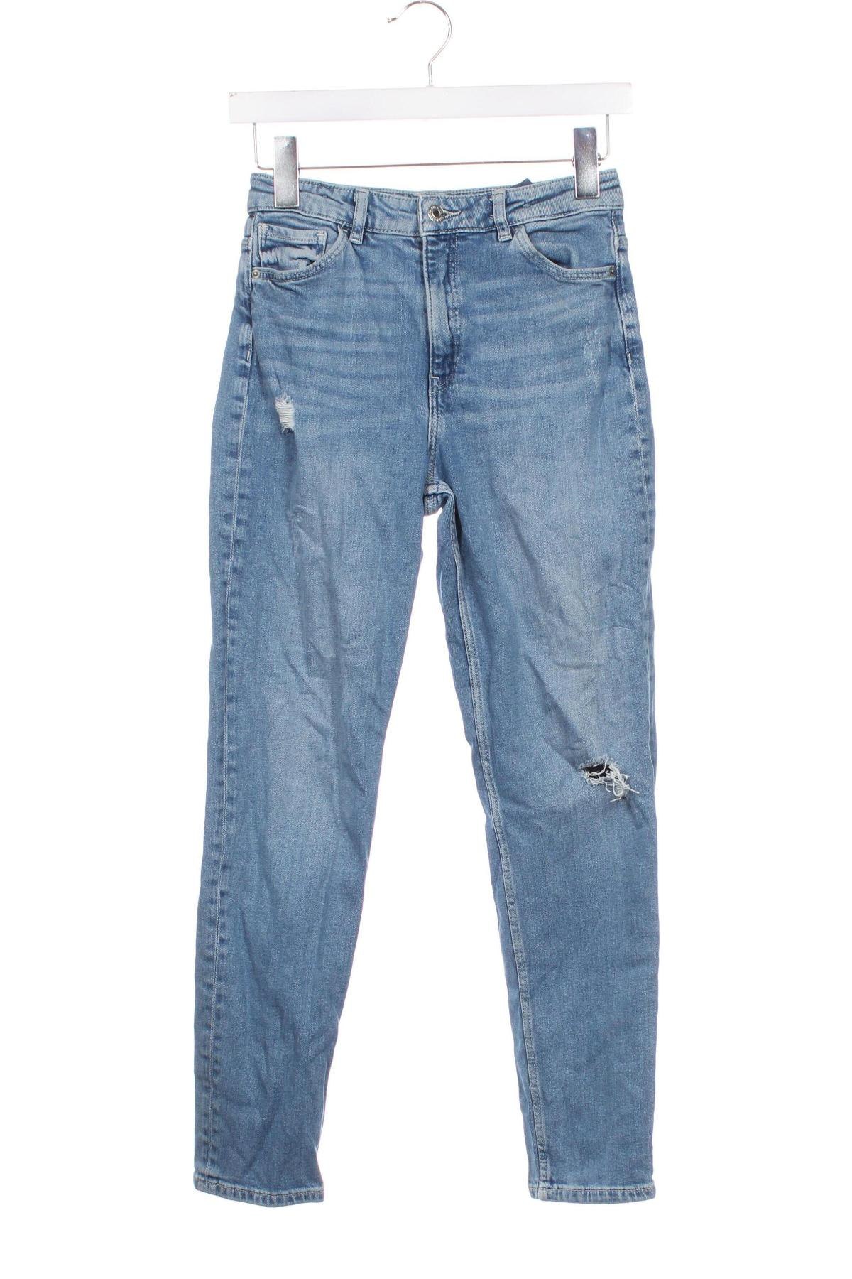 Kinderjeans H&M, Größe 11-12y/ 152-158 cm, Farbe Blau, Preis € 6,99