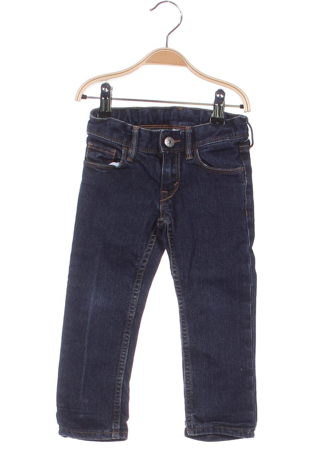 Dziecięce jeansy H&M, Rozmiar 18-24m/ 86-98 cm, Kolor Niebieski, Cena 73,56 zł