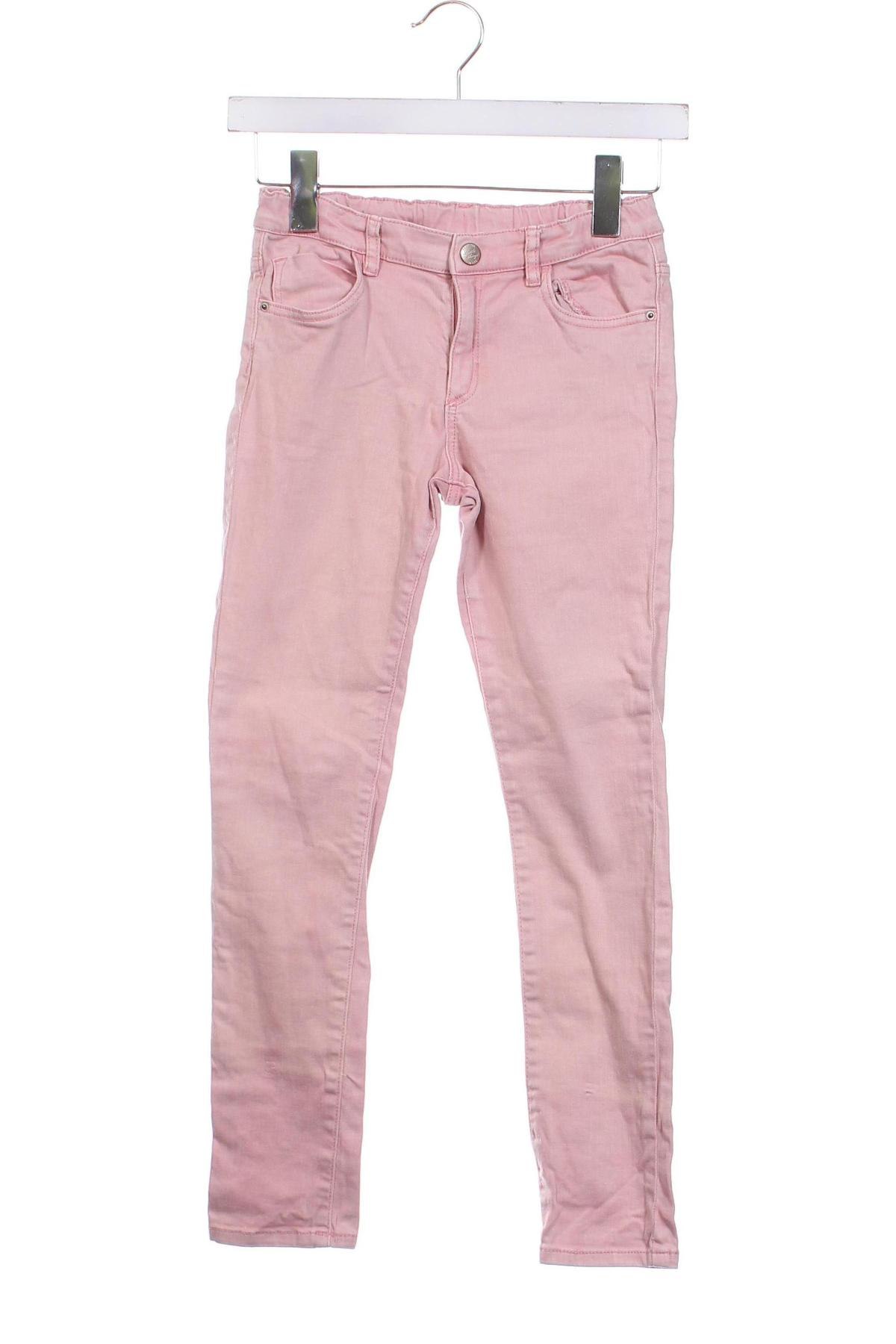 Dětské džíny  H&M, Velikost 9-10y/ 140-146 cm, Barva Růžová, Cena  269,00 Kč