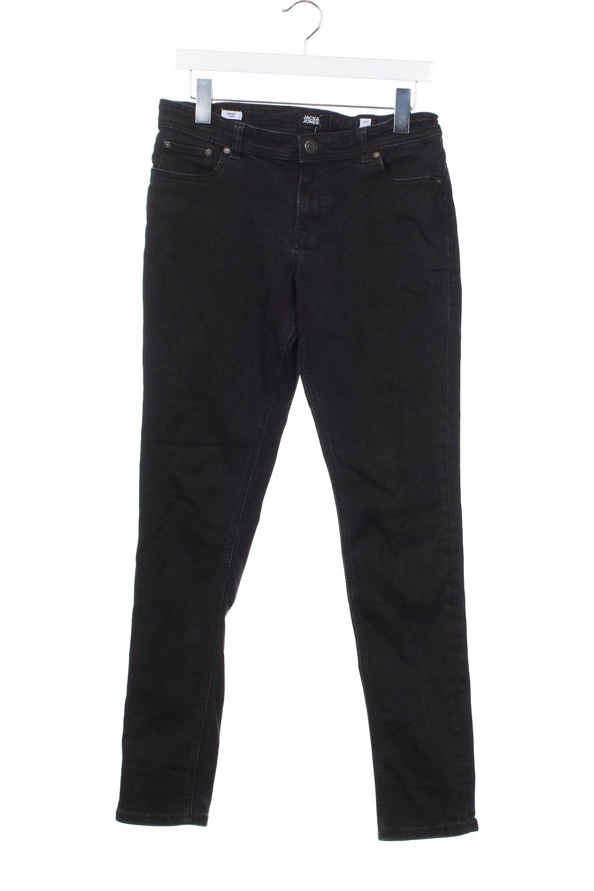 Blugi pentru copii Jack & Jones, Mărime 15-18y/ 170-176 cm, Culoare Negru, Preț 27,99 Lei