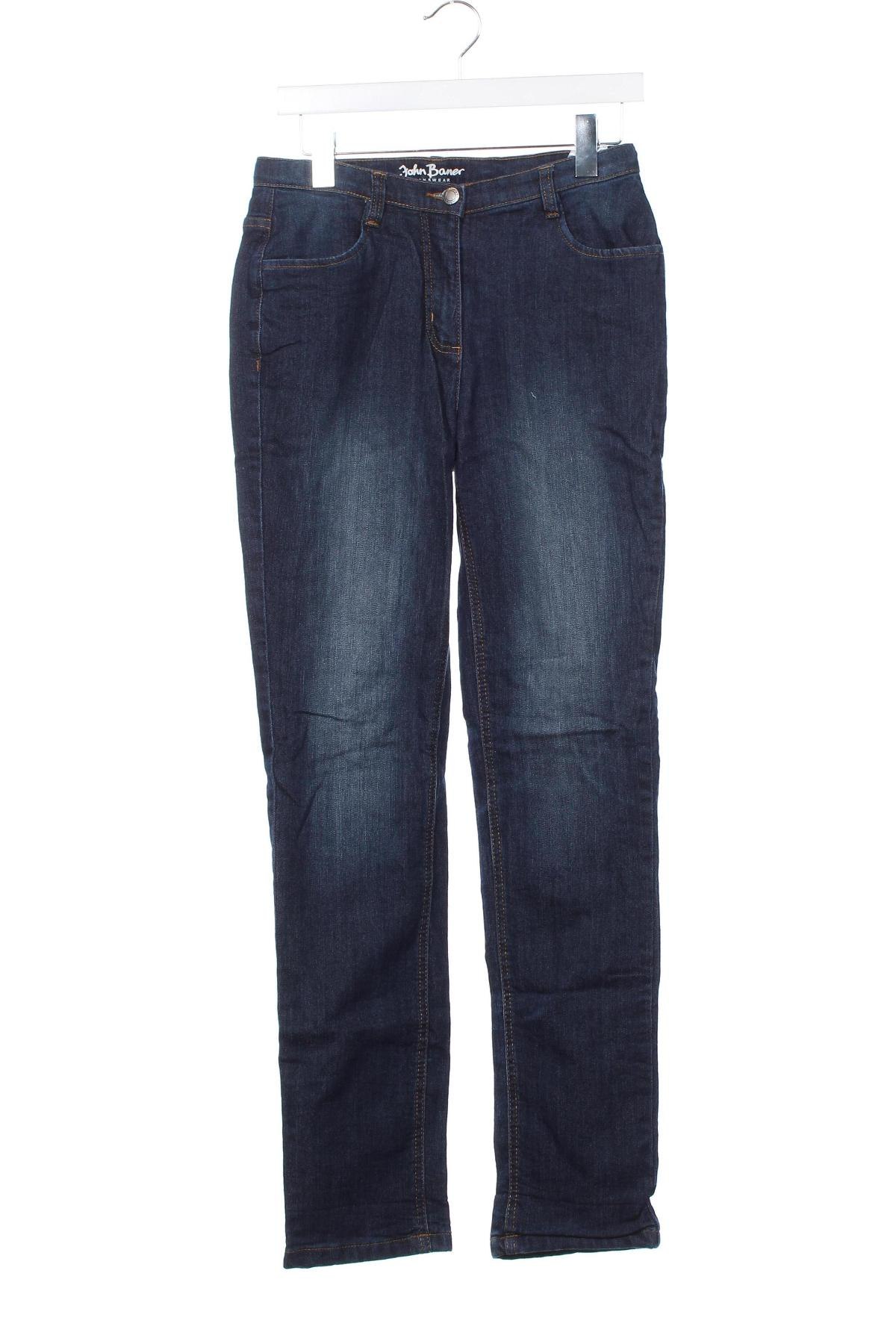 Kinderjeans John Baner, Größe 12-13y/ 158-164 cm, Farbe Blau, Preis 5,99 €