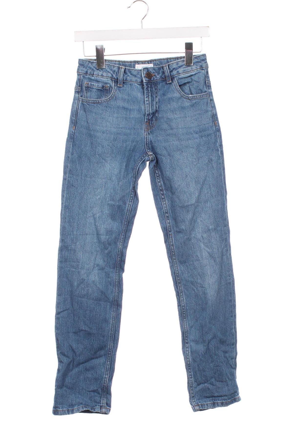 Kinderjeans Mango, Größe 11-12y/ 152-158 cm, Farbe Blau, Preis € 6,99