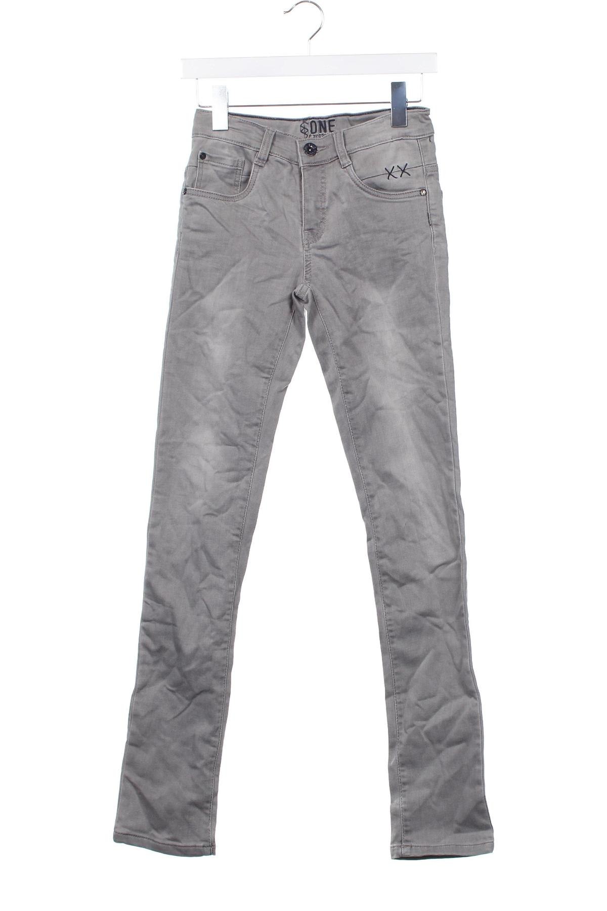 Kinderjeans One By One, Größe 12-13y/ 158-164 cm, Farbe Grau, Preis € 5,99