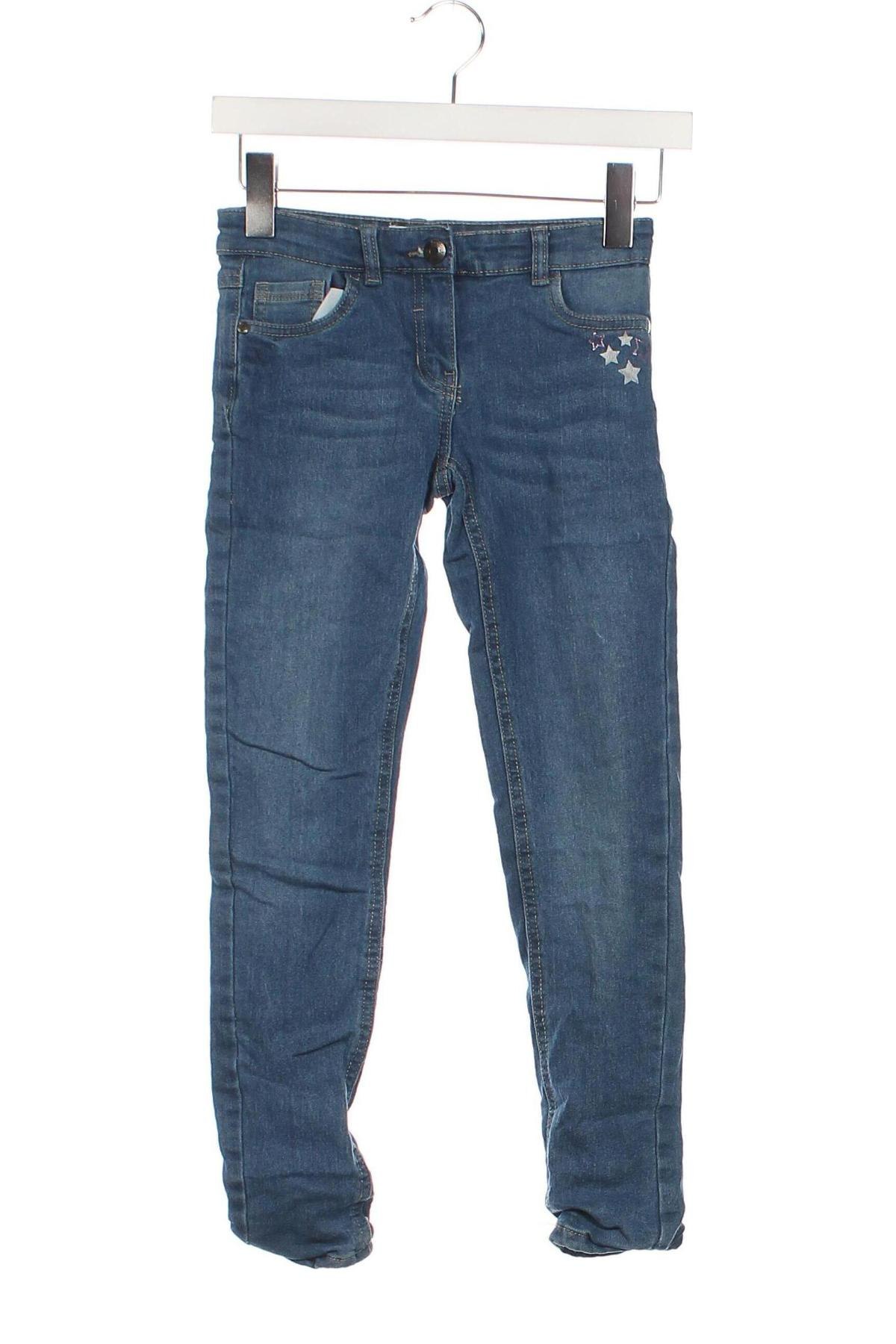 Kinderjeans Pocopiano, Größe 8-9y/ 134-140 cm, Farbe Blau, Preis 9,49 €