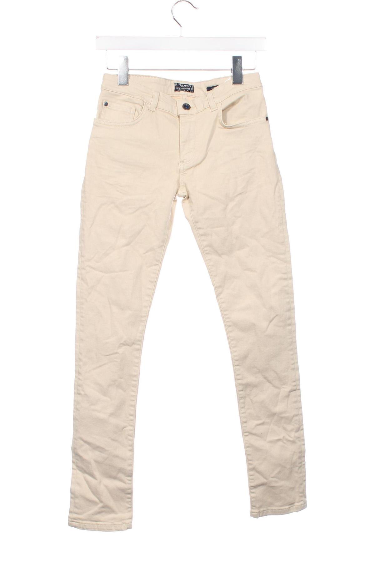 Kinderjeans River Woods, Größe 11-12y/ 152-158 cm, Farbe Ecru, Preis € 55,49