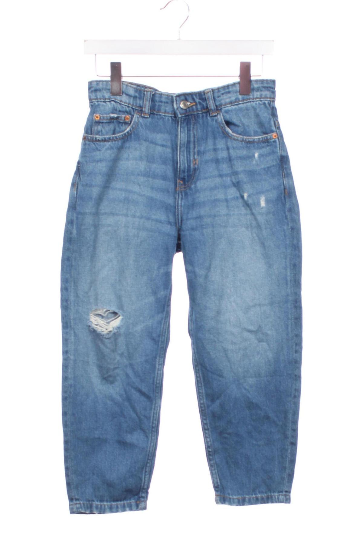 Kinderjeans Zara, Größe 11-12y/ 152-158 cm, Farbe Blau, Preis € 12,99