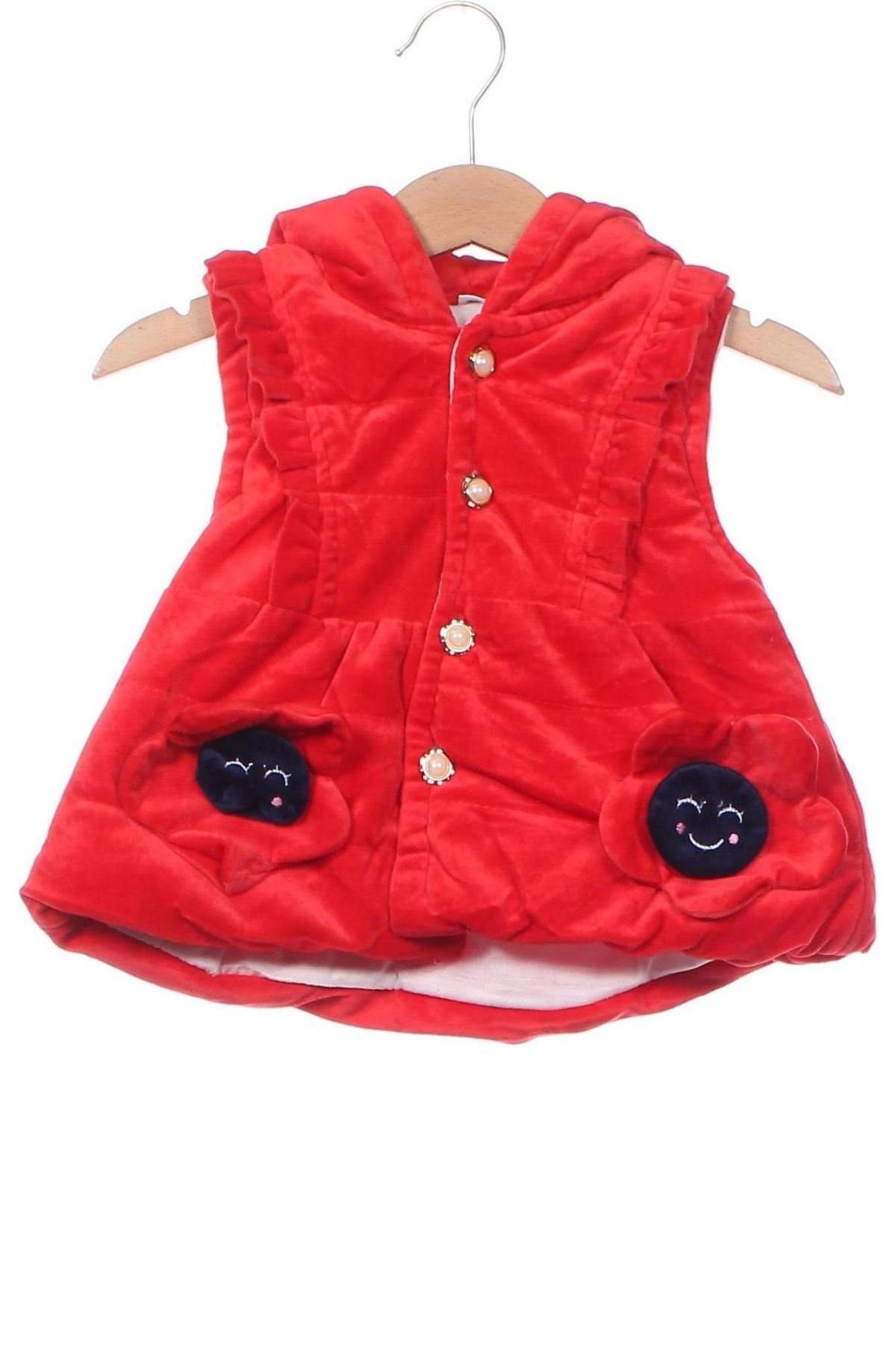 Kinderweste, Größe 12-18m/ 80-86 cm, Farbe Rot, Preis € 14,99