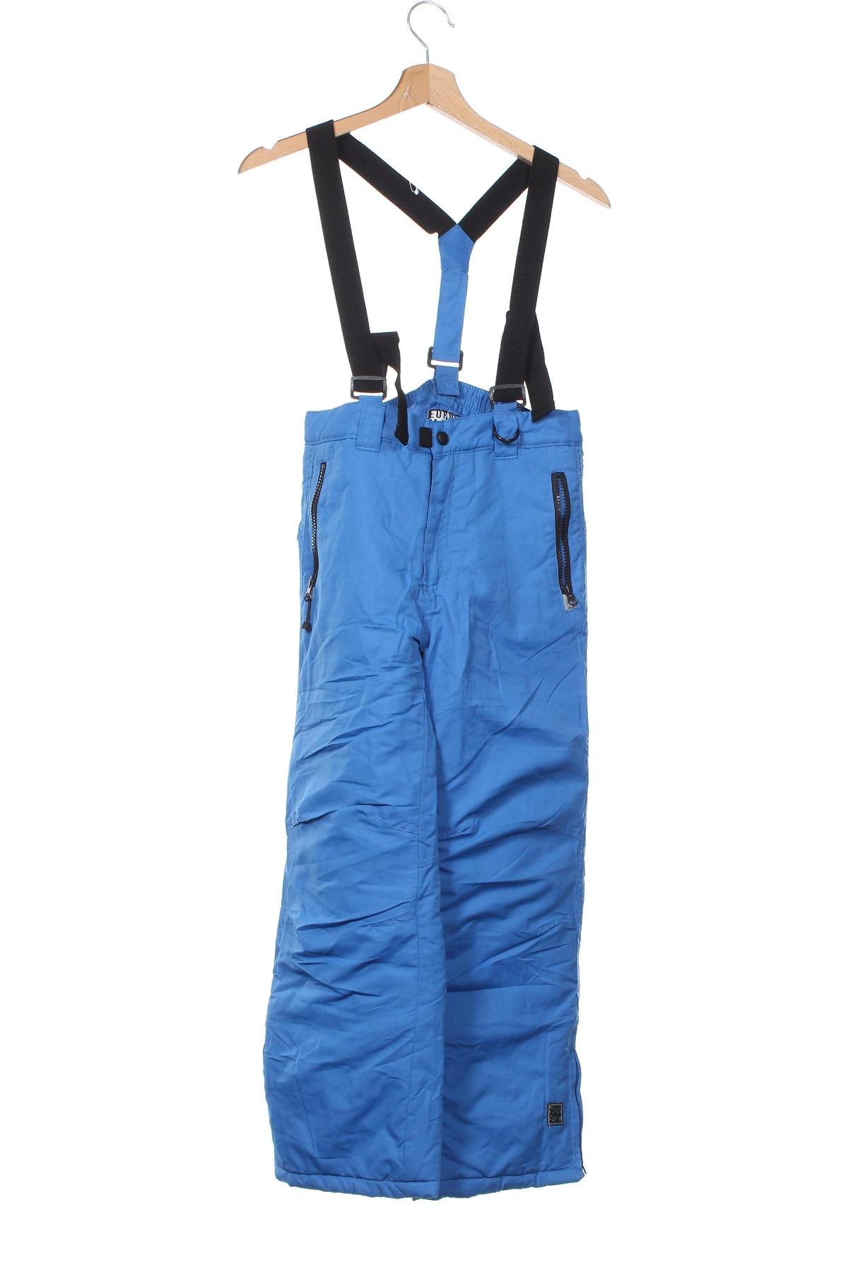 Kinderoverall für Wintersport, Größe 7-8y/ 128-134 cm, Farbe Blau, Preis 8,49 €