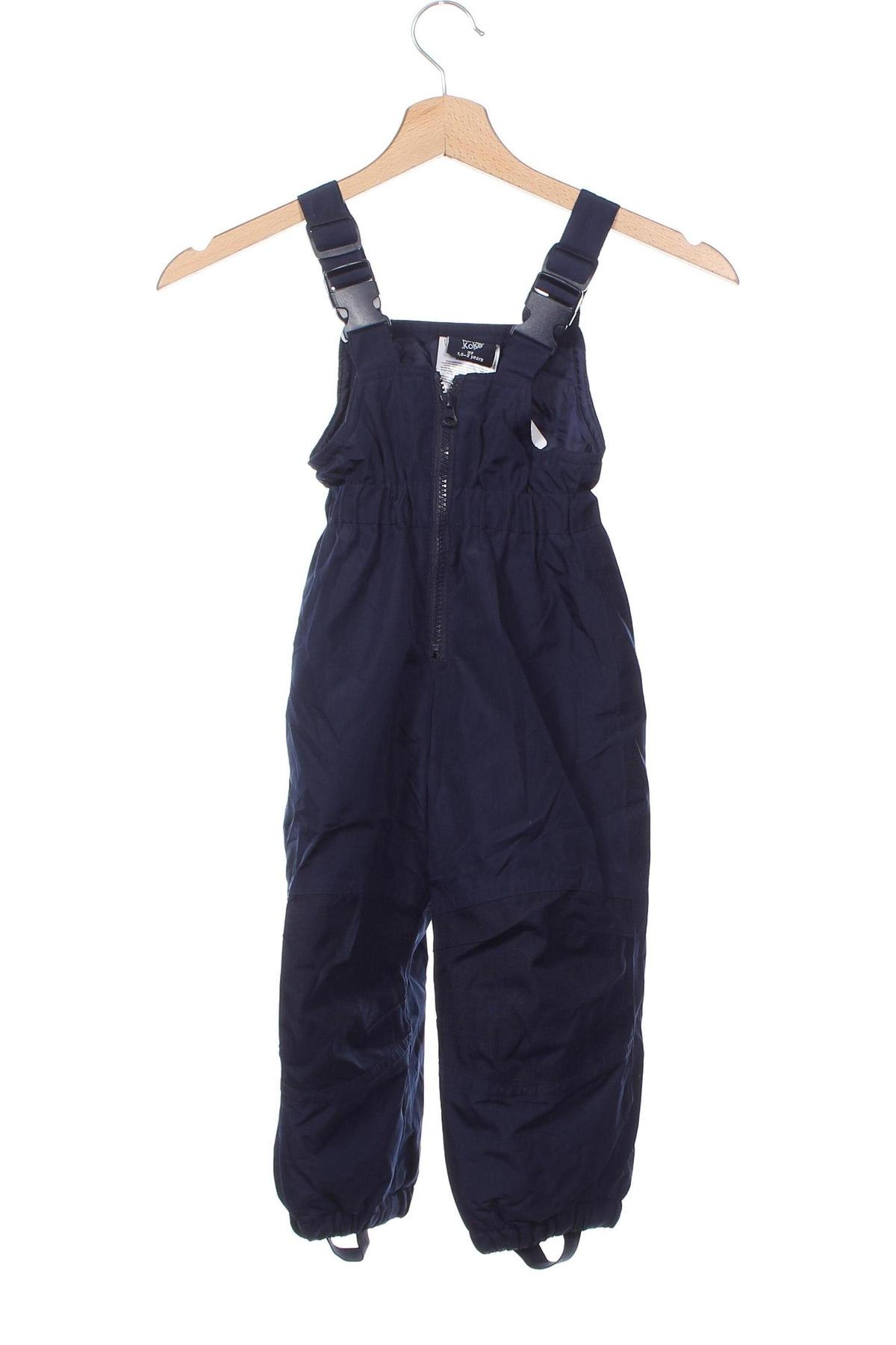 Kinderoverall für Wintersport Kiki & Koko, Größe 18-24m/ 86-98 cm, Farbe Blau, Preis € 9,49