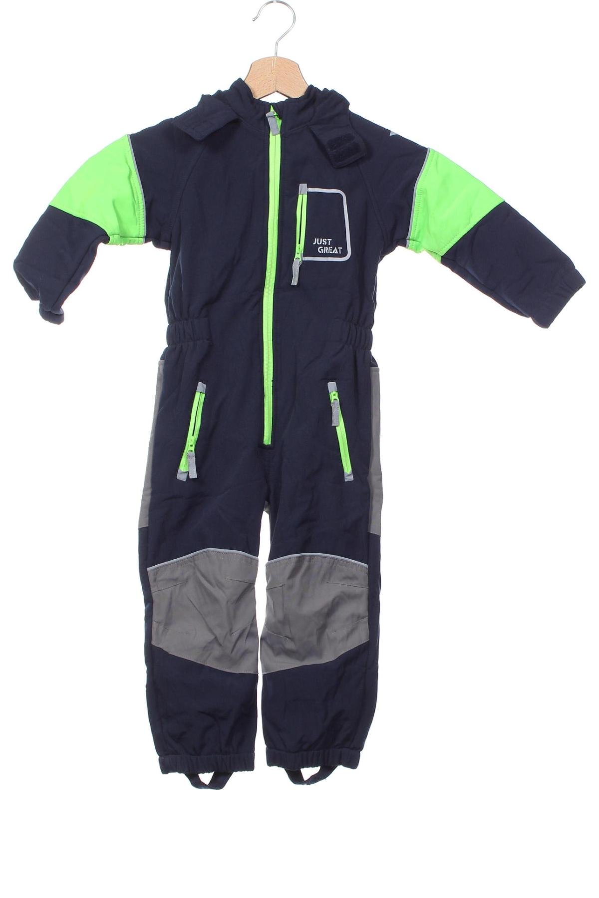 Kinderoverall für Wintersport Topolino, Größe 18-24m/ 86-98 cm, Farbe Blau, Preis 19,99 €