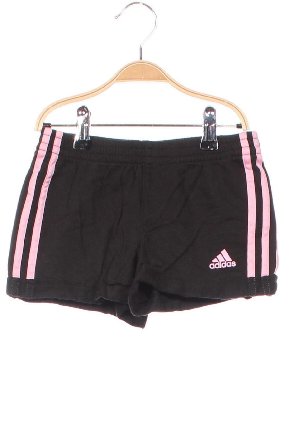 Detské krátke nohavice  Adidas, Veľkosť 5-6y/ 116-122 cm, Farba Čierna, Cena  11,45 €