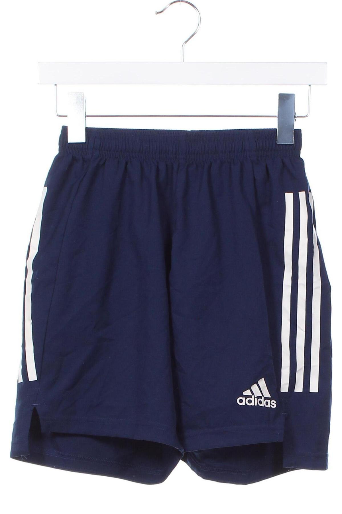 Dětské krátké kalhoty  Adidas, Velikost 10-11y/ 146-152 cm, Barva Modrá, Cena  369,00 Kč