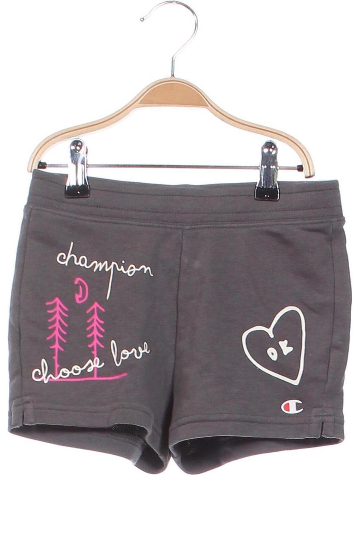 Pantaloni scurți pentru copii Champion, Mărime 9-10y/ 140-146 cm, Culoare Gri, Preț 32,99 Lei