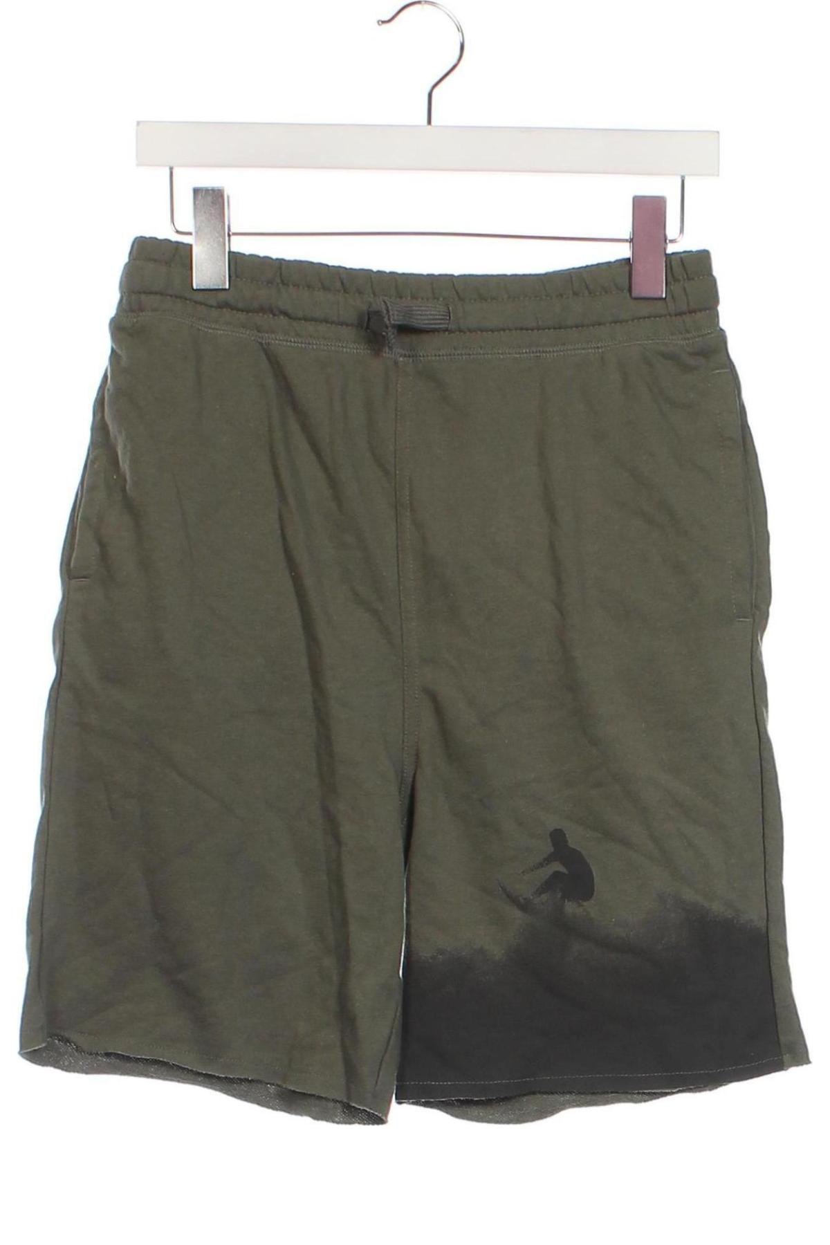 Kinder Shorts H&M, Größe 14-15y/ 168-170 cm, Farbe Grün, Preis 5,99 €