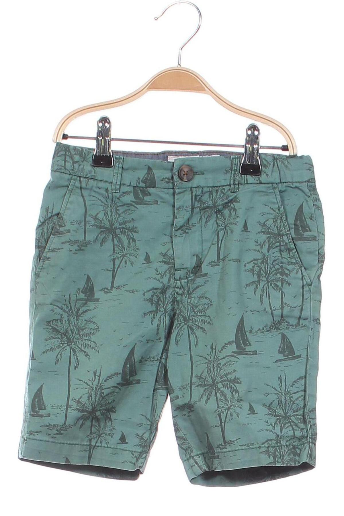 Pantaloni scurți pentru copii H&M L.O.G.G., Mărime 5-6y/ 116-122 cm, Culoare Verde, Preț 26,99 Lei