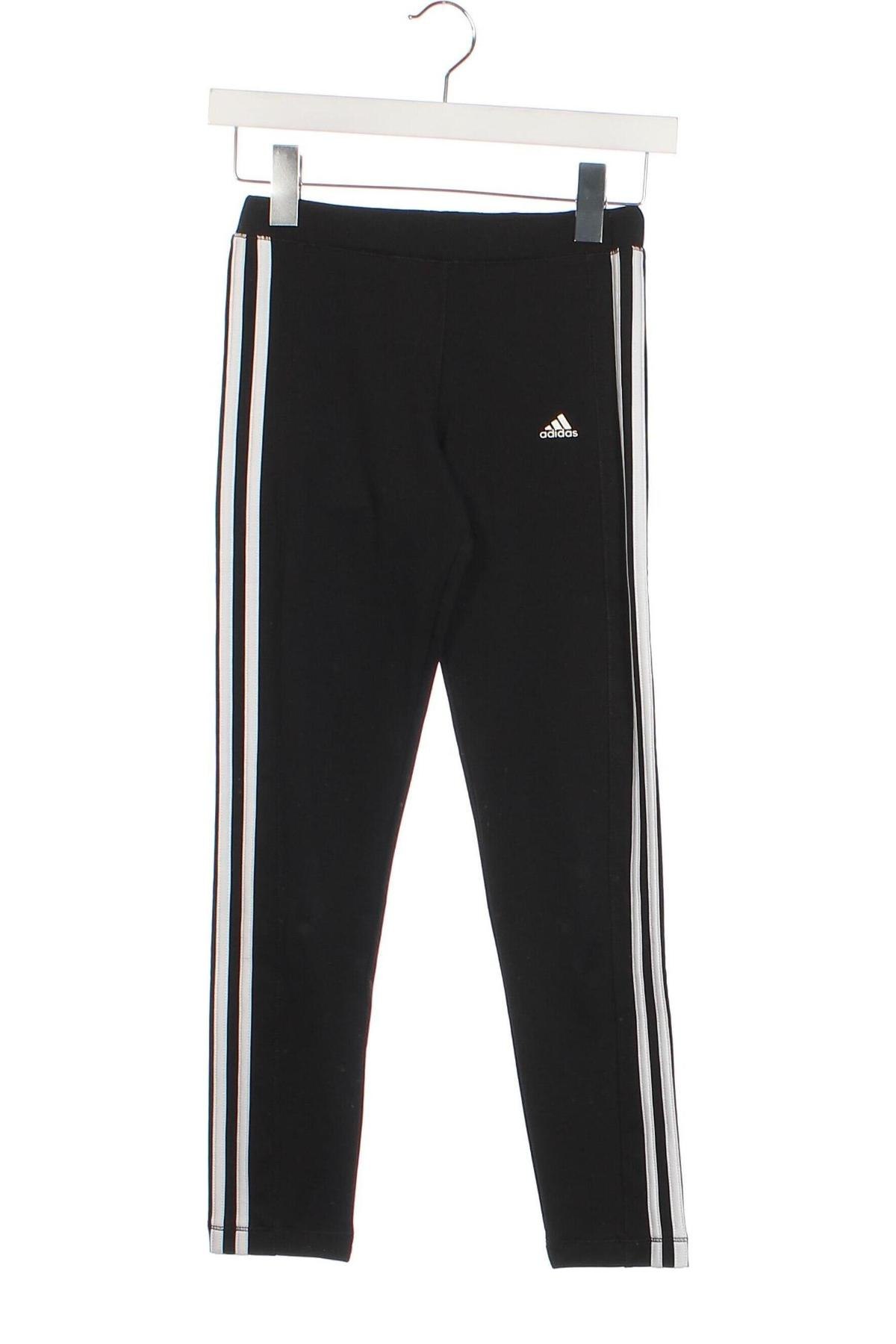 Dziecięce legginsy Adidas, Rozmiar 11-12y/ 152-158 cm, Kolor Czarny, Cena 77,71 zł