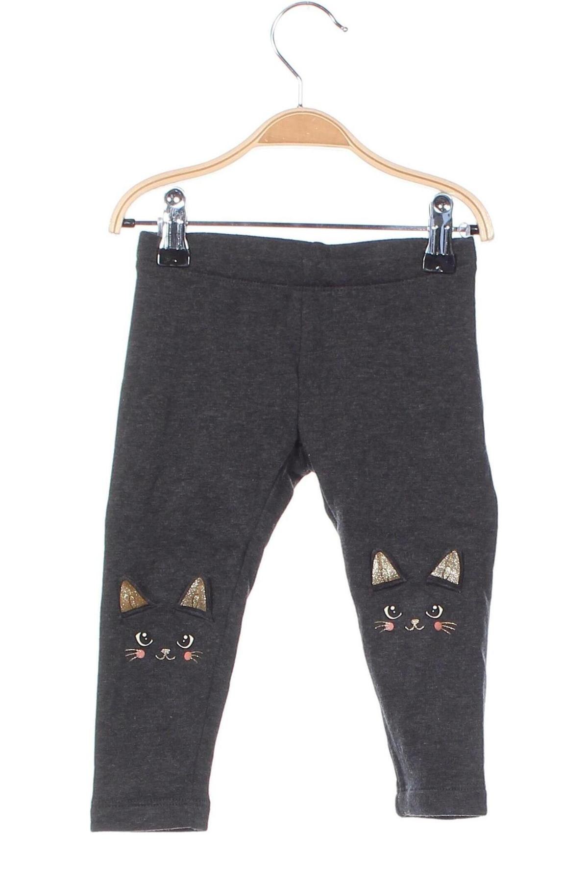 Dziecięce legginsy C&A, Rozmiar 18-24m/ 86-98 cm, Kolor Szary, Cena 27,99 zł