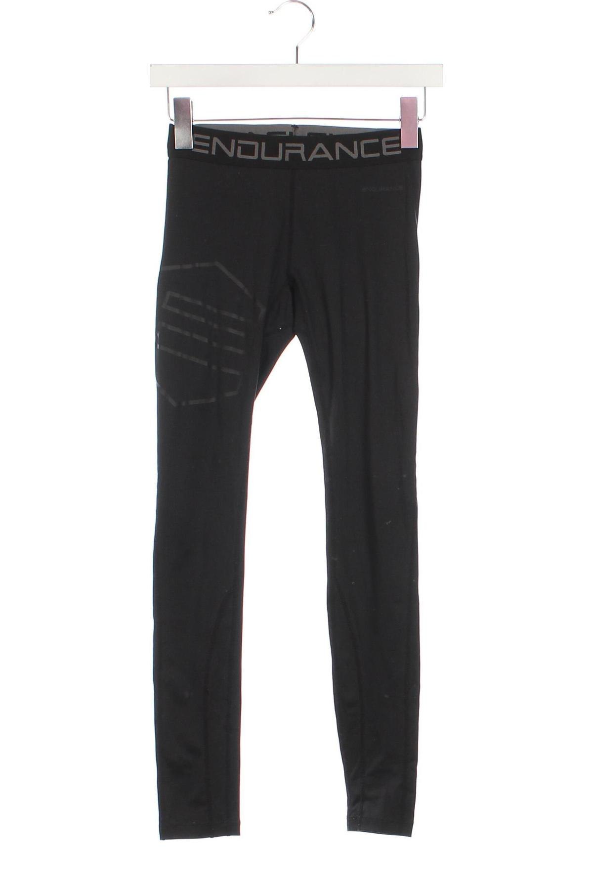 Dziecięce legginsy ENDURANCE, Rozmiar 13-14y/ 164-168 cm, Kolor Czarny, Cena 67,99 zł