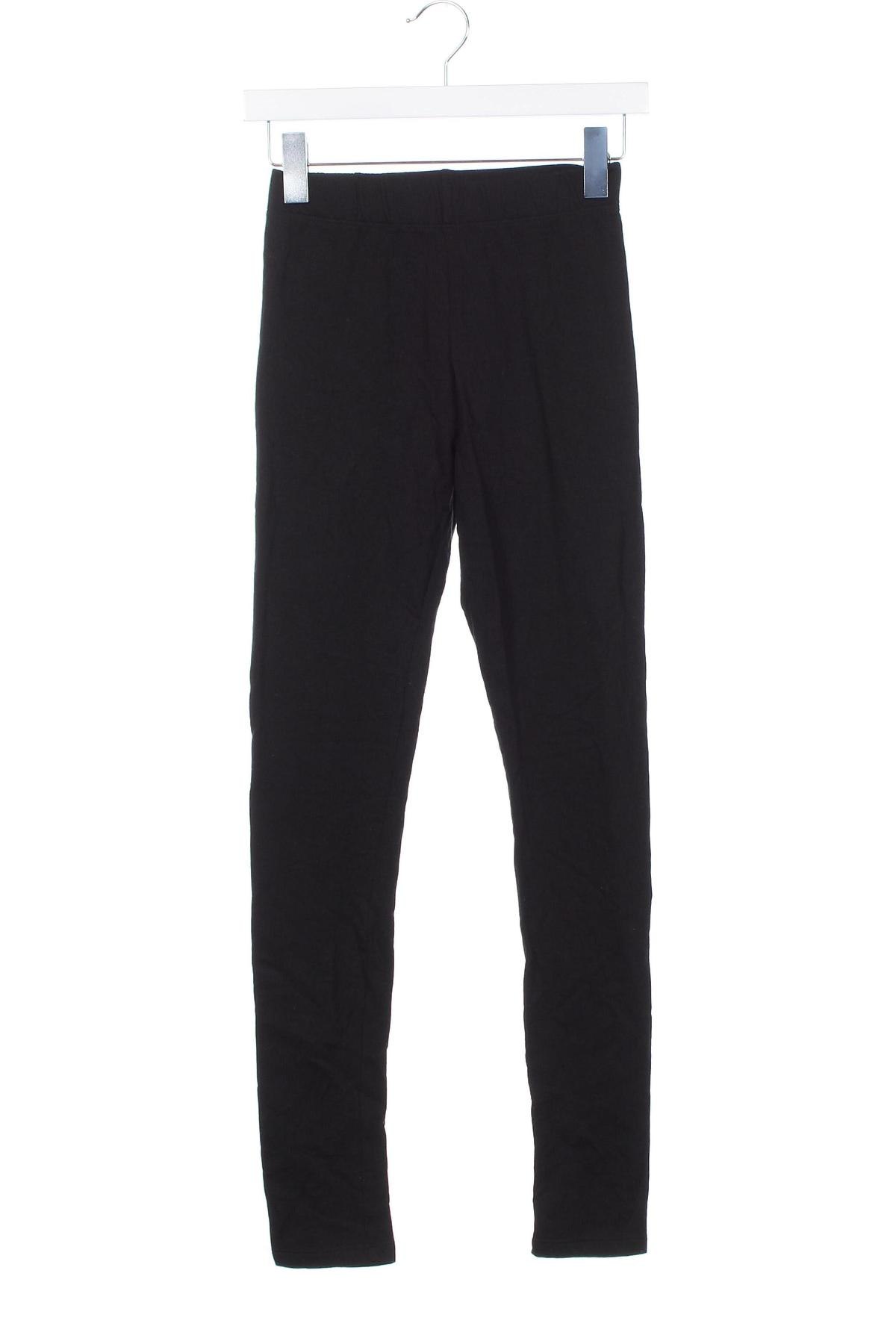 Dziecięce legginsy H&M, Rozmiar 14-15y/ 168-170 cm, Kolor Czarny, Cena 27,99 zł