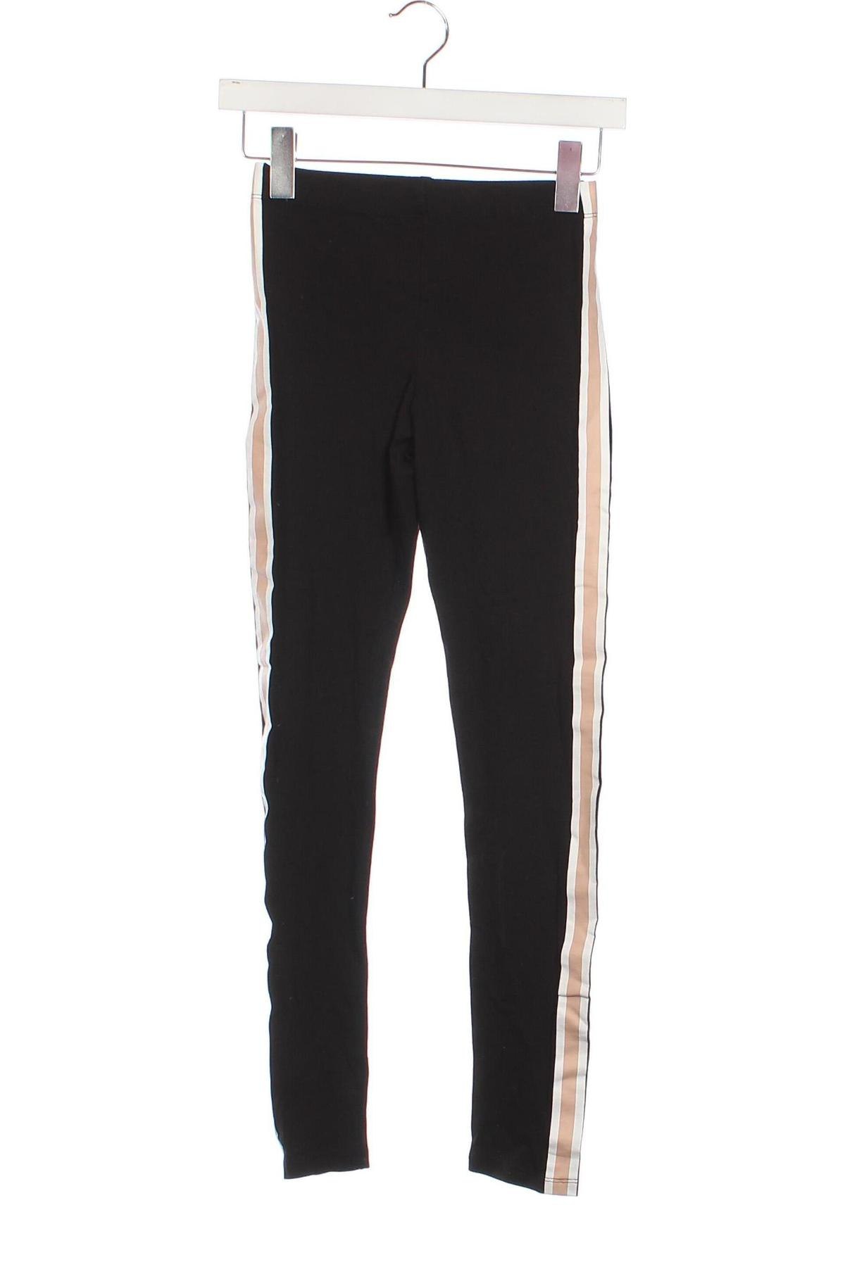 Dziecięce legginsy H&M, Rozmiar 11-12y/ 152-158 cm, Kolor Czarny, Cena 24,99 zł