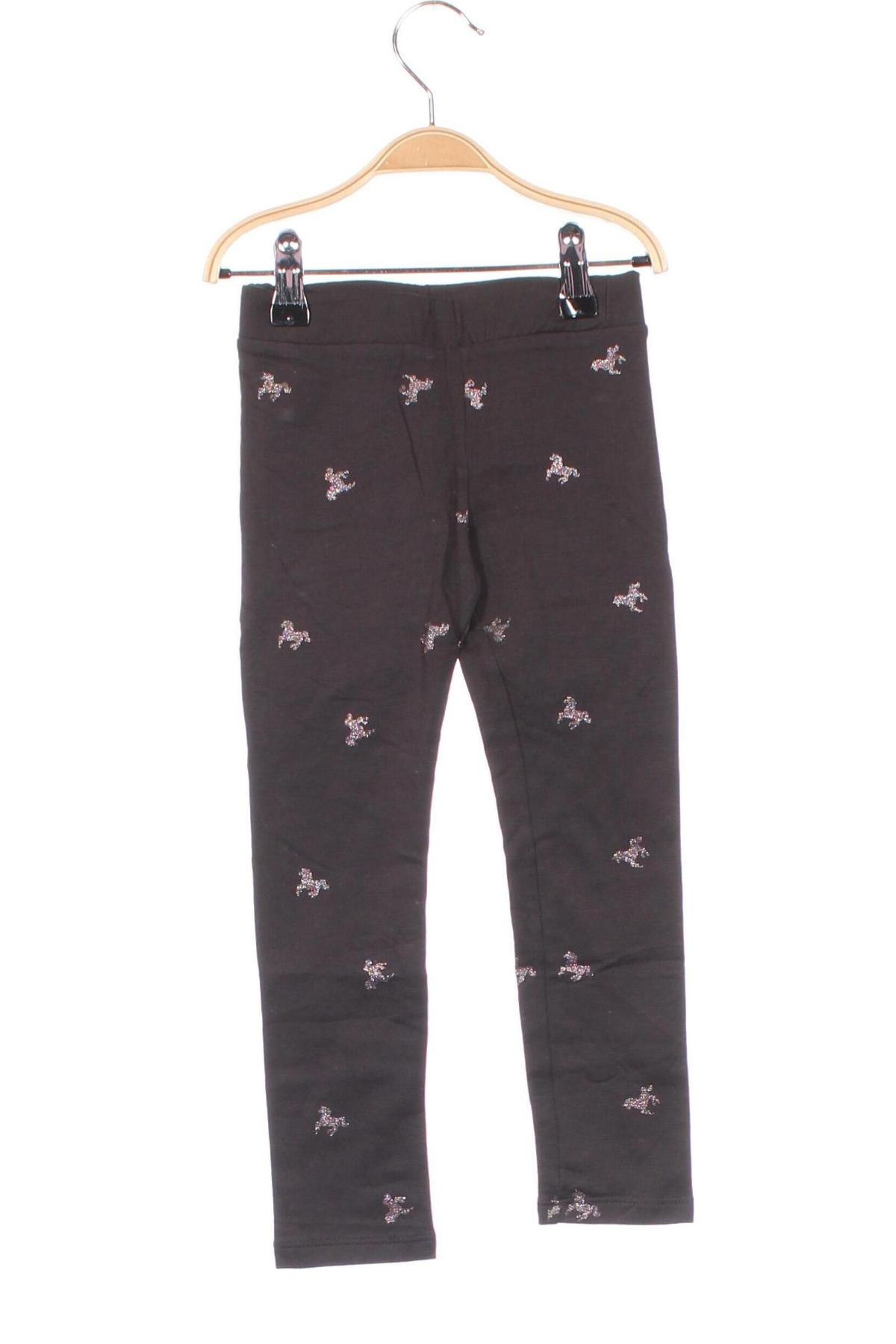 Dziecięce legginsy H&M, Rozmiar 3-4y/ 104-110 cm, Kolor Szary, Cena 36,99 zł