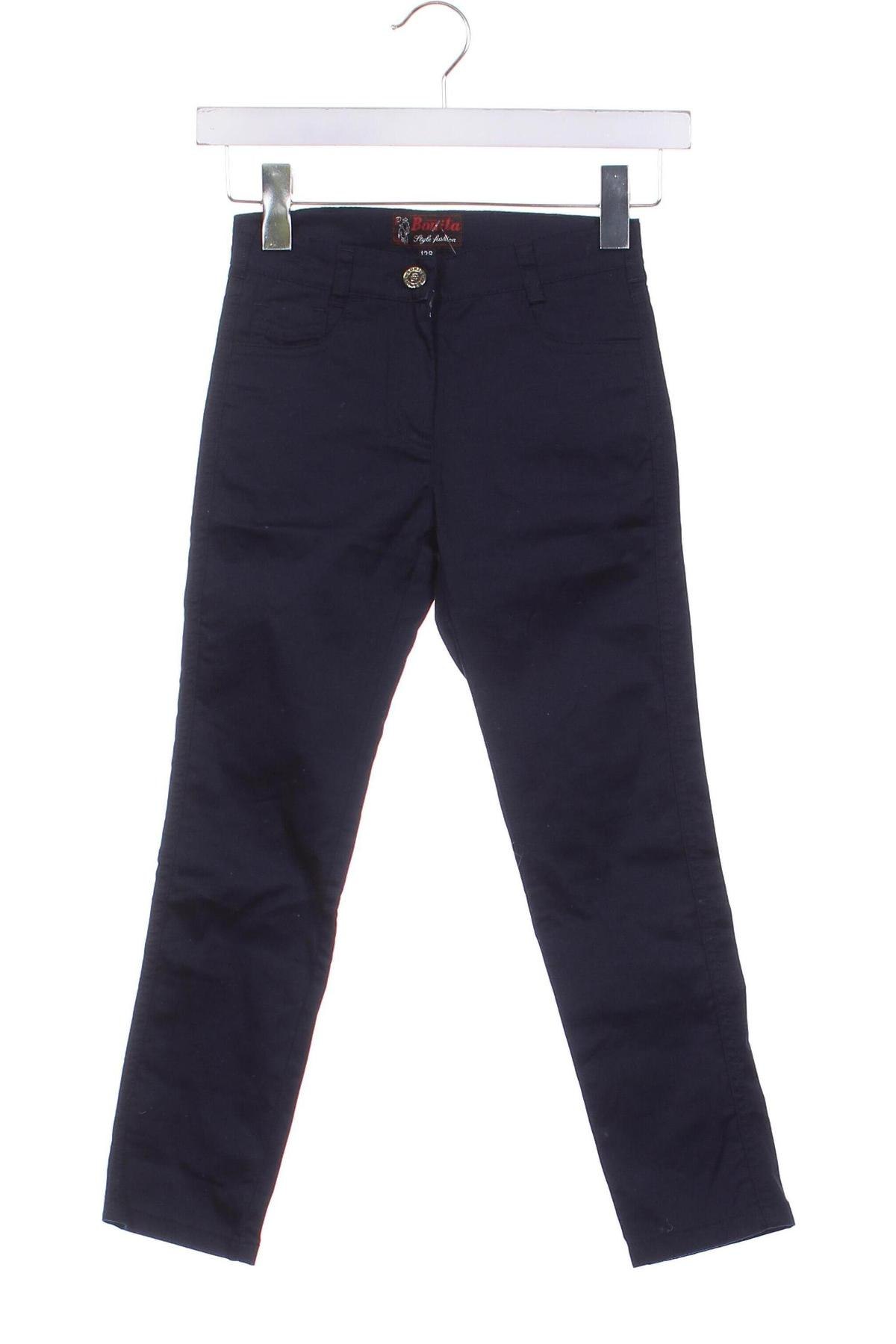 Pantaloni pentru copii Bonita, Mărime 7-8y/ 128-134 cm, Culoare Albastru, Preț 53,57 Lei