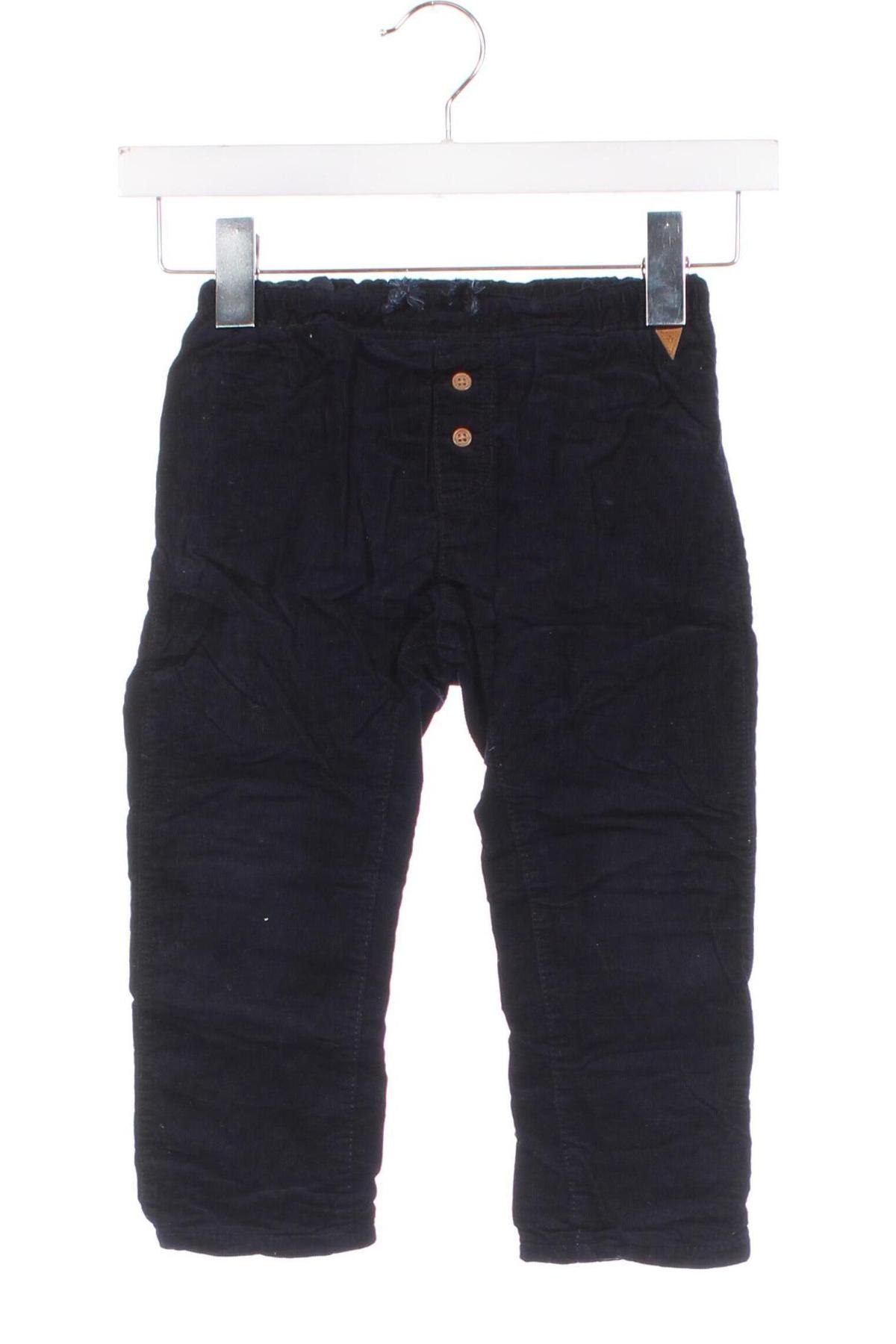 Pantaloni pentru copii H&M, Mărime 18-24m/ 86-98 cm, Culoare Albastru, Preț 69,99 Lei