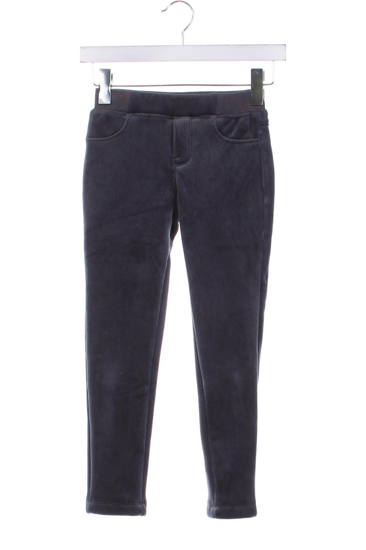 Pantaloni pentru copii Okaidi, Mărime 7-8y/ 128-134 cm, Culoare Albastru, Preț 81,15 Lei