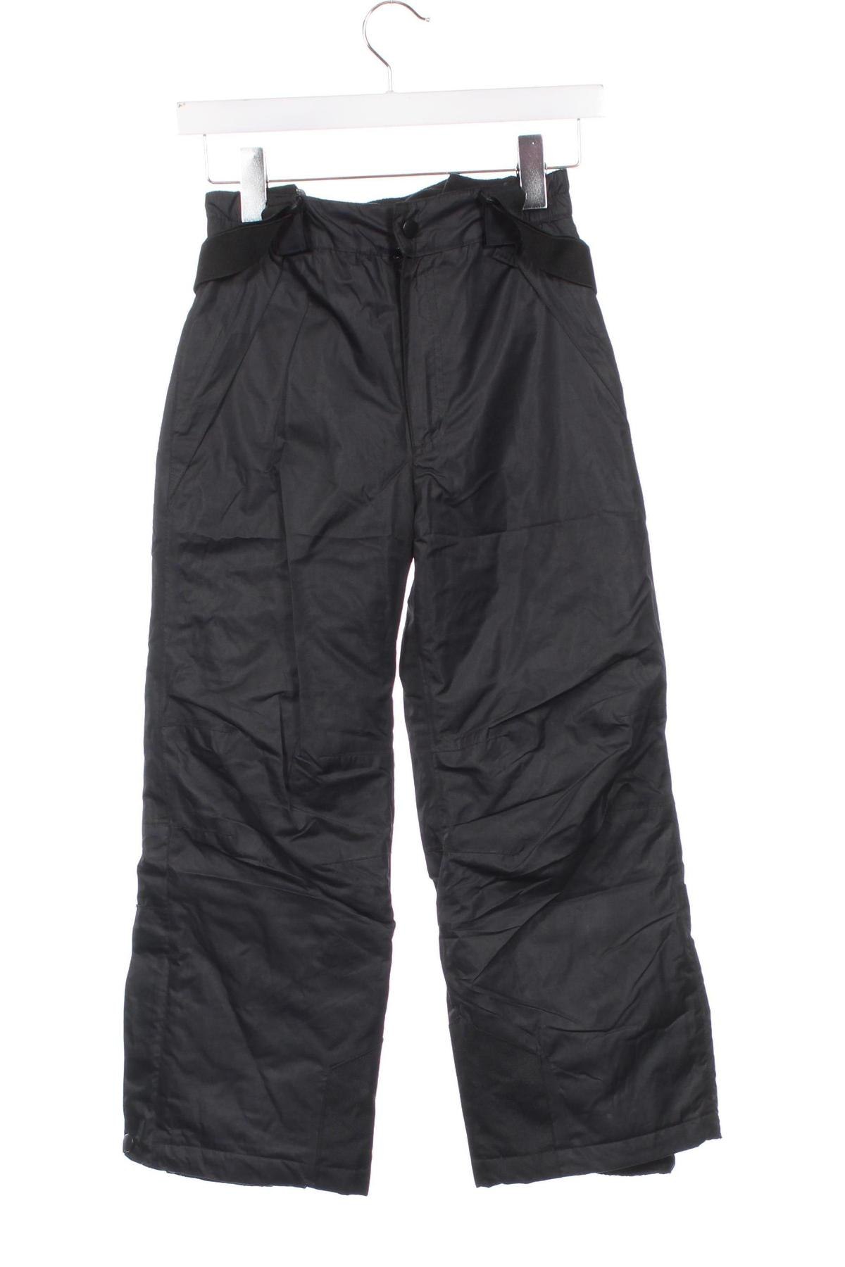 Pantaloni pentru copii pentru sporturi de iarnă Pocopiano, Mărime 7-8y/ 128-134 cm, Culoare Negru, Preț 64,99 Lei