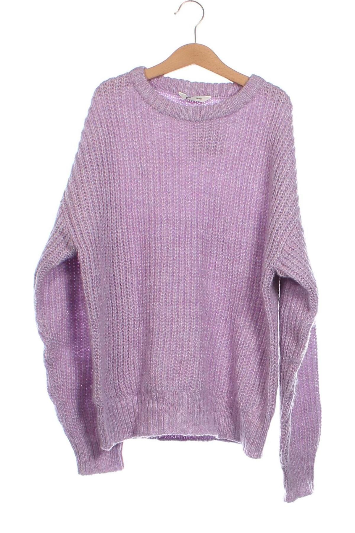 Dziecięcy sweter, Rozmiar 4-5y/ 110-116 cm, Kolor Fioletowy, Cena 29,99 zł