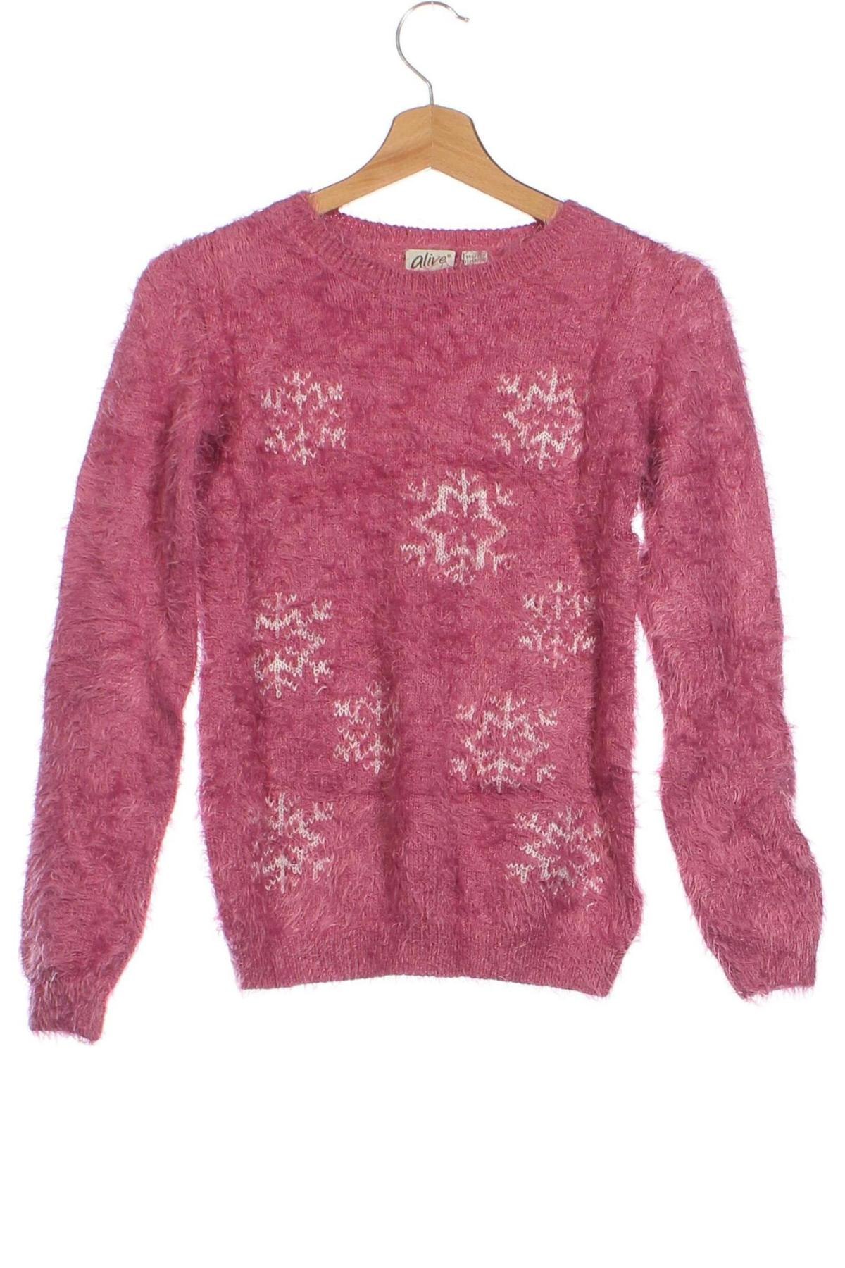 Kinderpullover Alive, Größe 10-11y/ 146-152 cm, Farbe Rosa, Preis 5,99 €