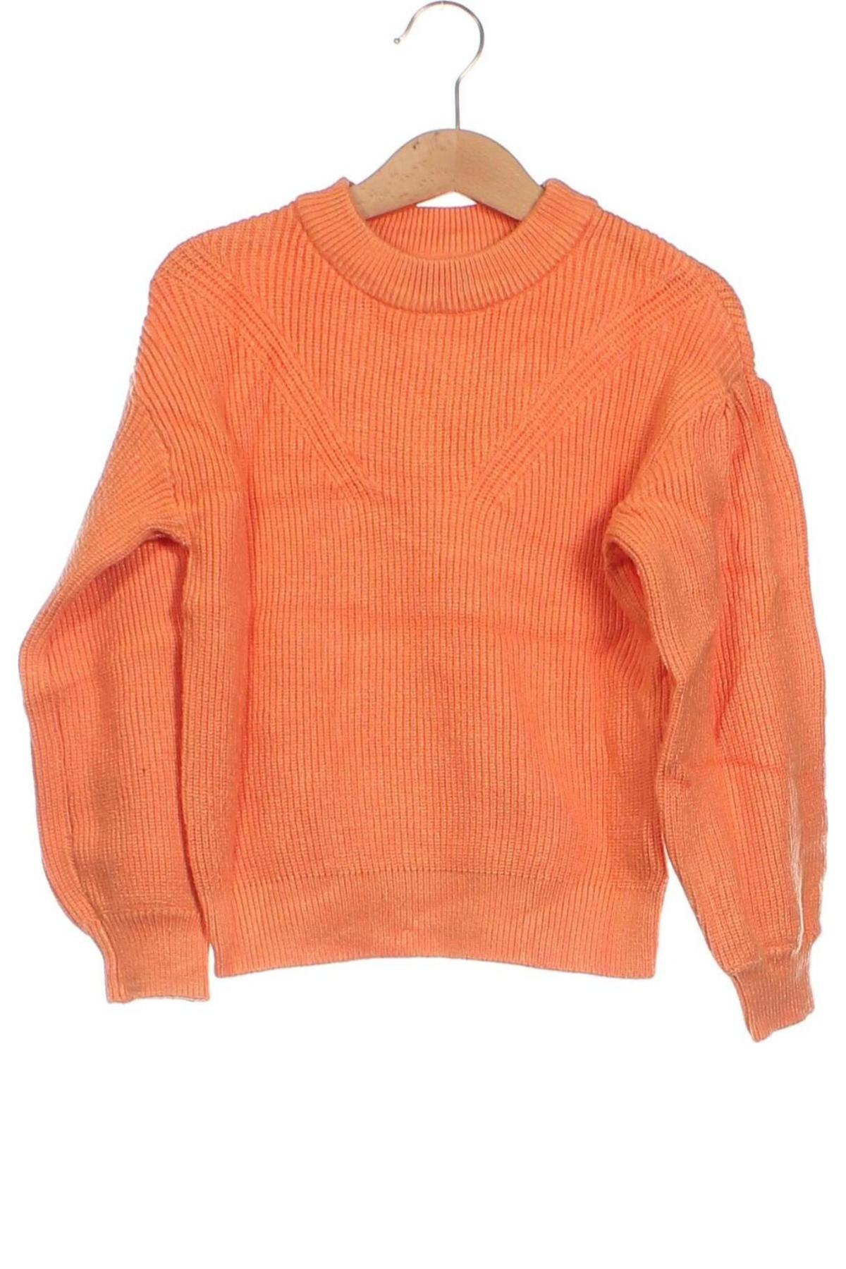 Kinderpullover C&A, Größe 4-5y/ 110-116 cm, Farbe Orange, Preis 6,49 €