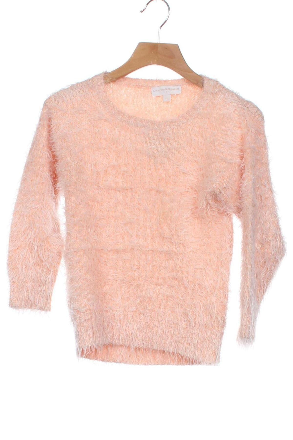 Kinderpullover Charles Vogele, Größe 4-5y/ 110-116 cm, Farbe Rosa, Preis 5,49 €