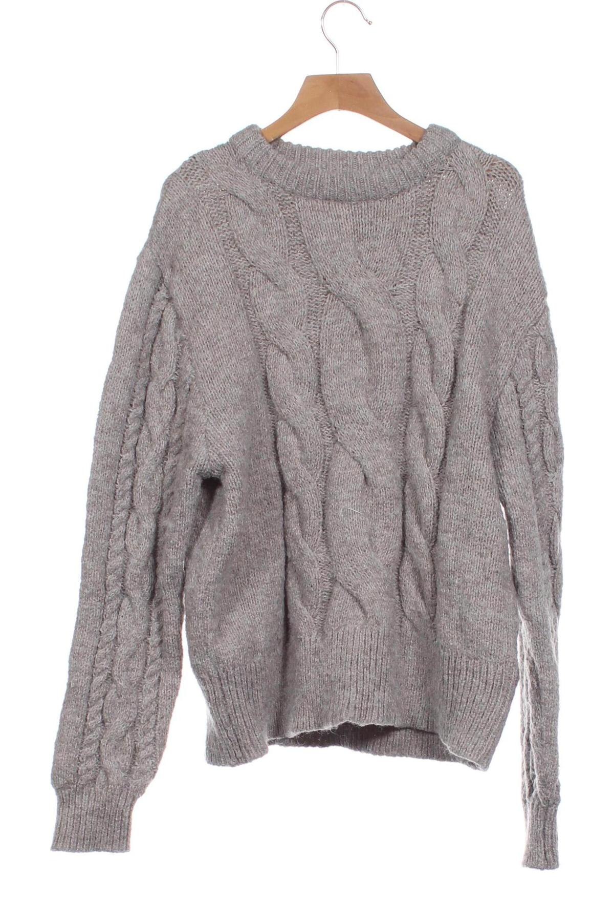 Kinderpullover Gina Tricot, Größe 12-13y/ 158-164 cm, Farbe Grau, Preis € 6,99