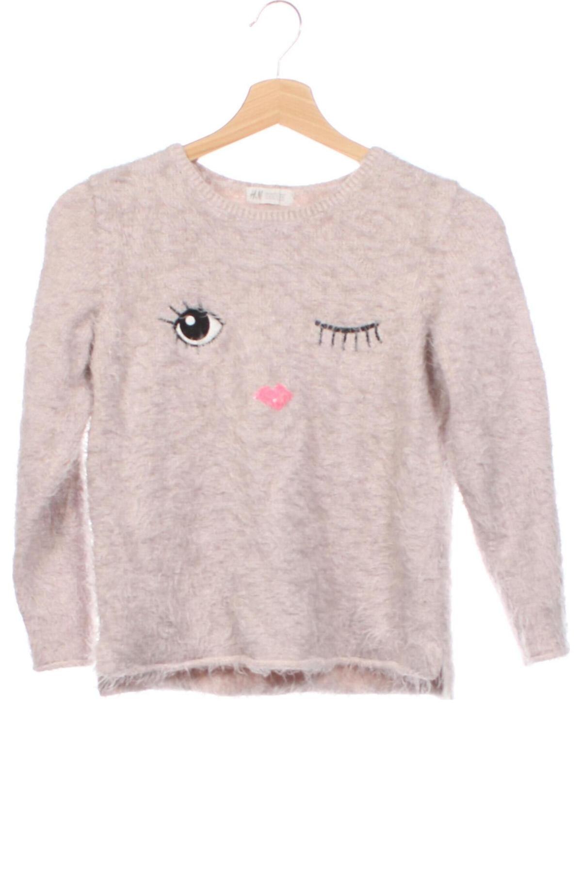 Kinderpullover H&M, Größe 10-11y/ 146-152 cm, Farbe Beige, Preis € 10,49