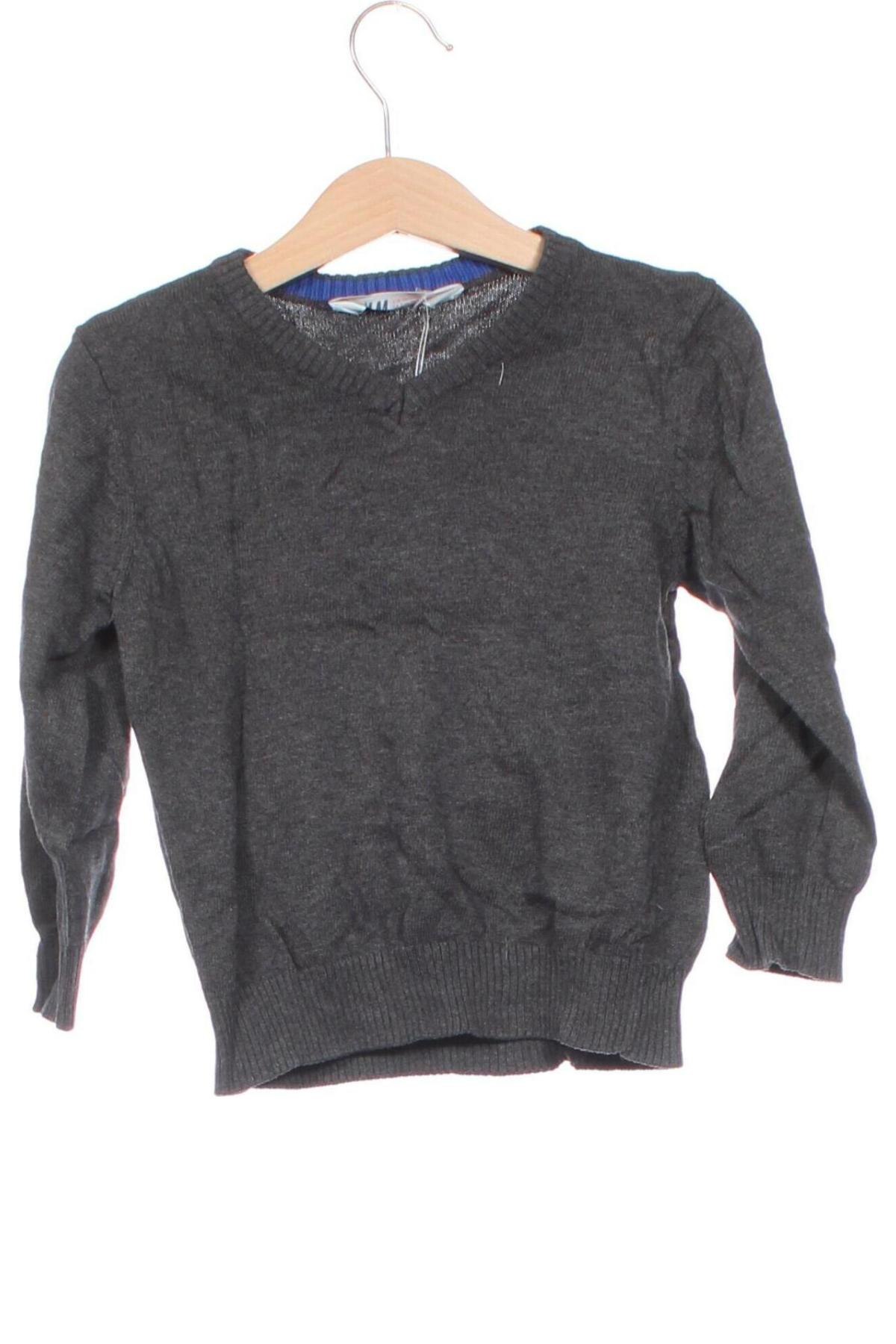 Dziecięcy sweter H&M, Rozmiar 2-3y/ 98-104 cm, Kolor Szary, Cena 24,99 zł