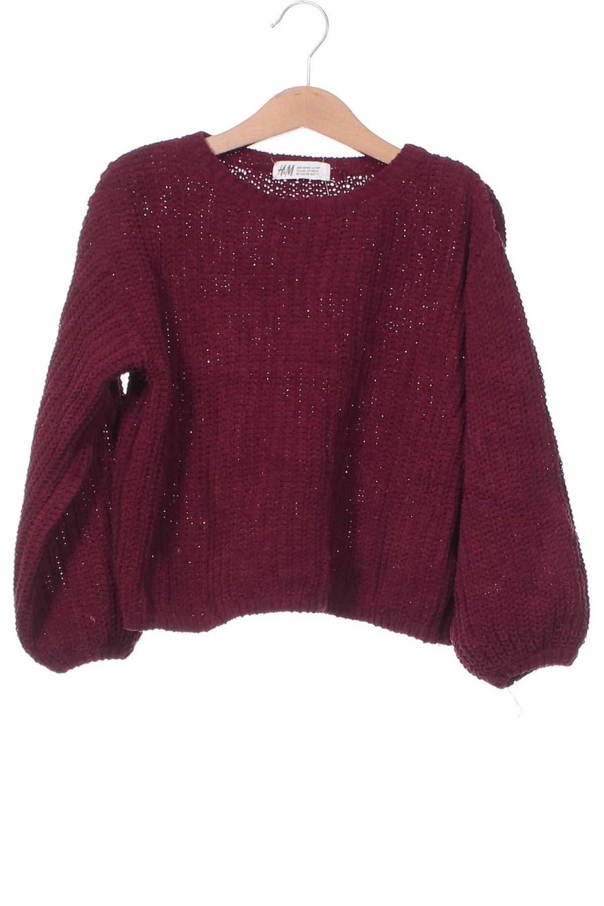 Kinderpullover H&M, Größe y, Farbe Rot, Preis 11,99 €