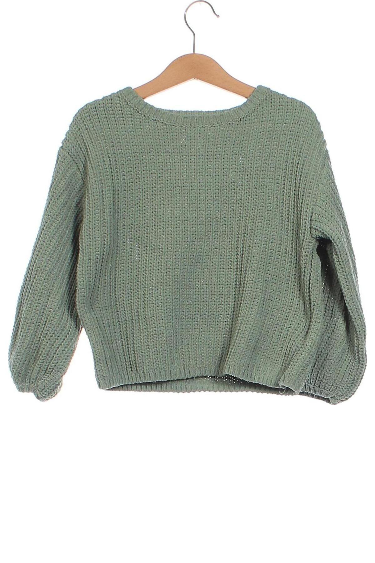 Detský sveter  H&M, Veľkosť 4-5y/ 110-116 cm, Farba Zelená, Cena  6,95 €