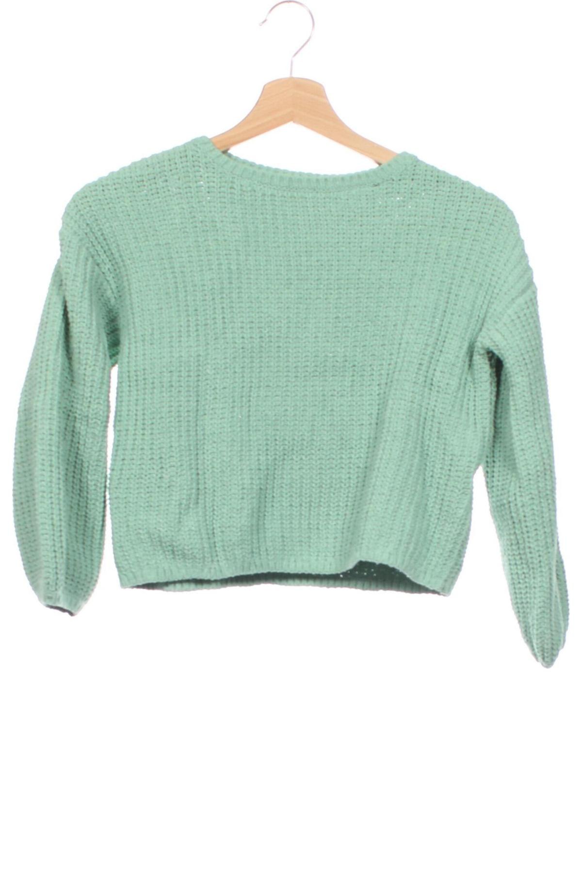 Pulover pentru copii H&M, Mărime 6-7y/ 122-128 cm, Culoare Verde, Preț 53,99 Lei