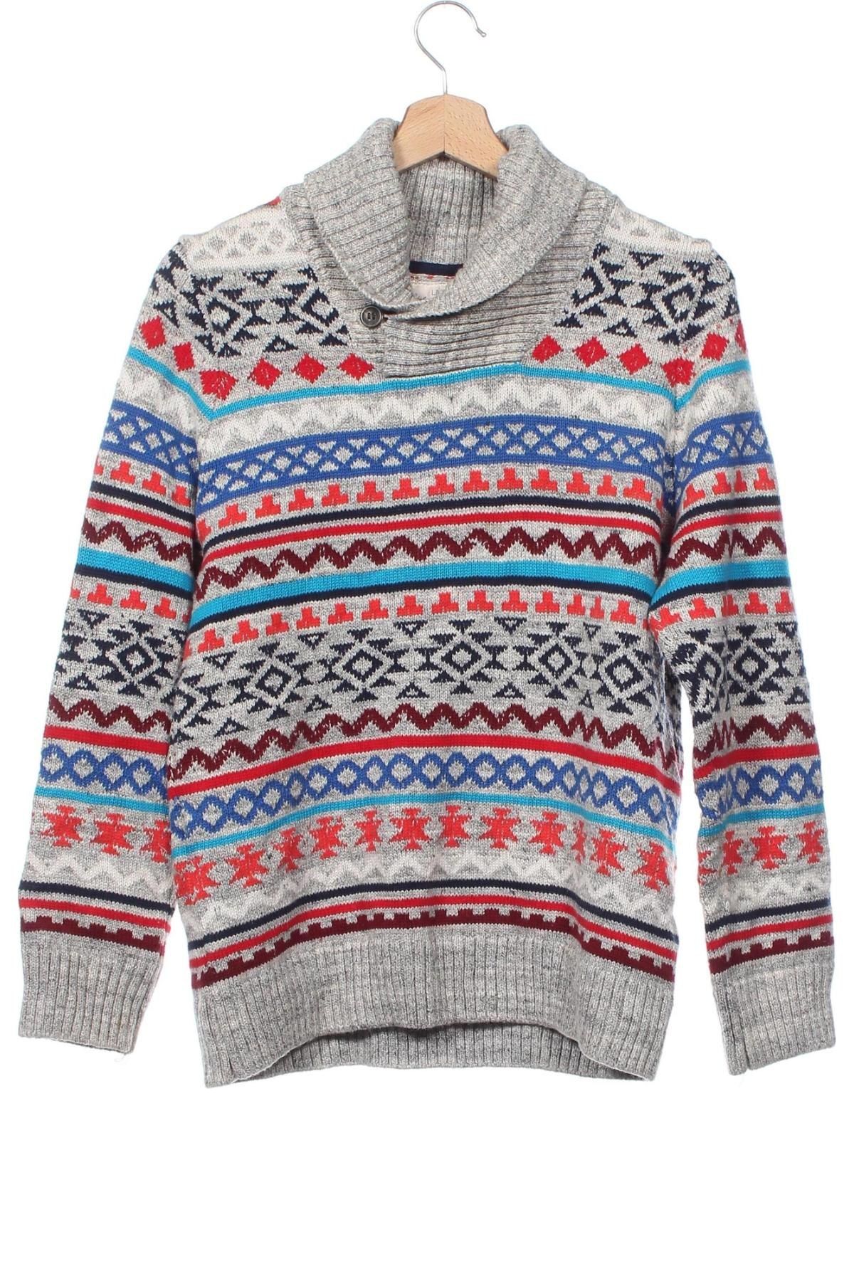 Kinderpullover H&M L.O.G.G., Größe 12-13y/ 158-164 cm, Farbe Grau, Preis 6,99 €