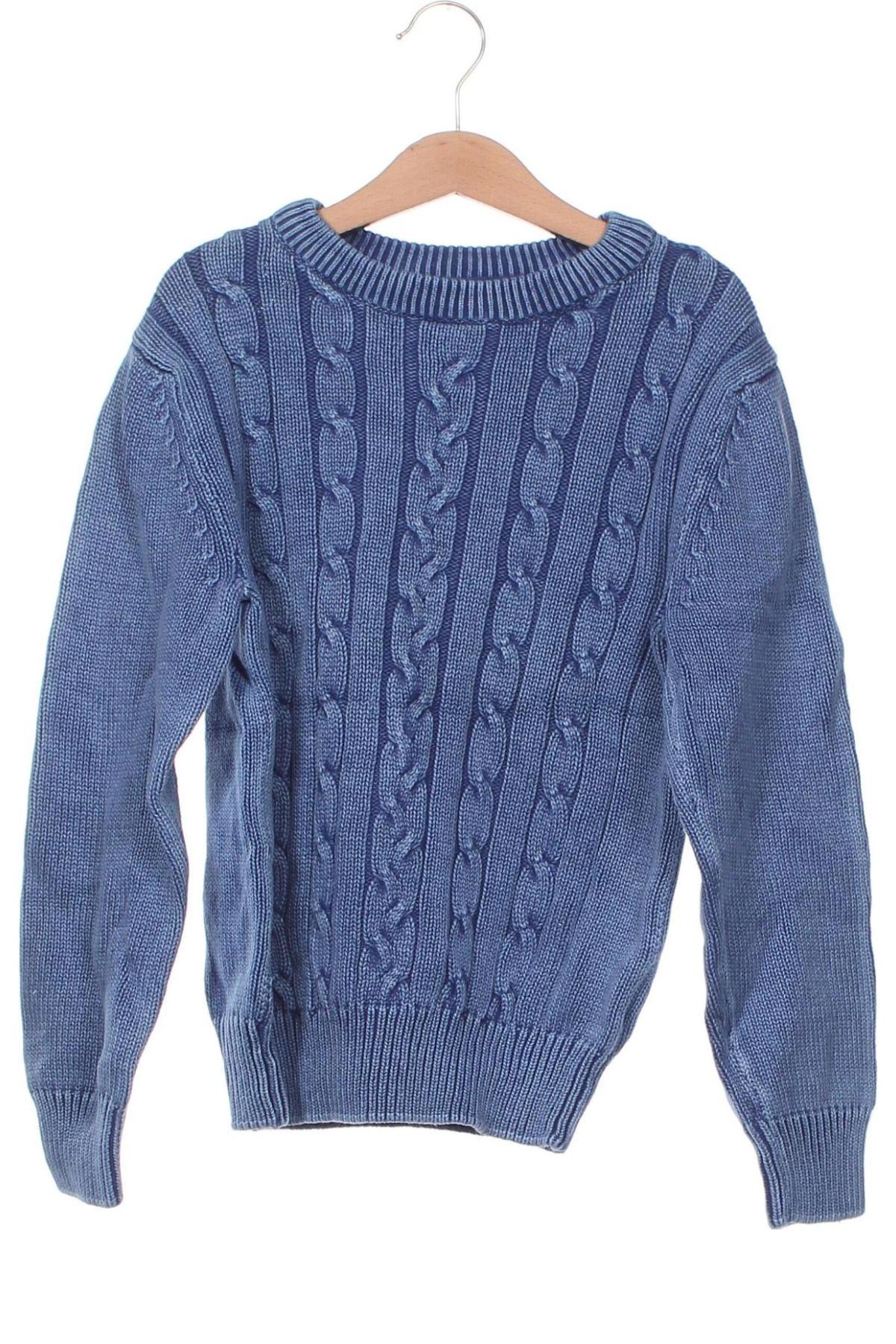 Kinderpullover H&M L.O.G.G., Größe 10-11y/ 146-152 cm, Farbe Blau, Preis 5,49 €