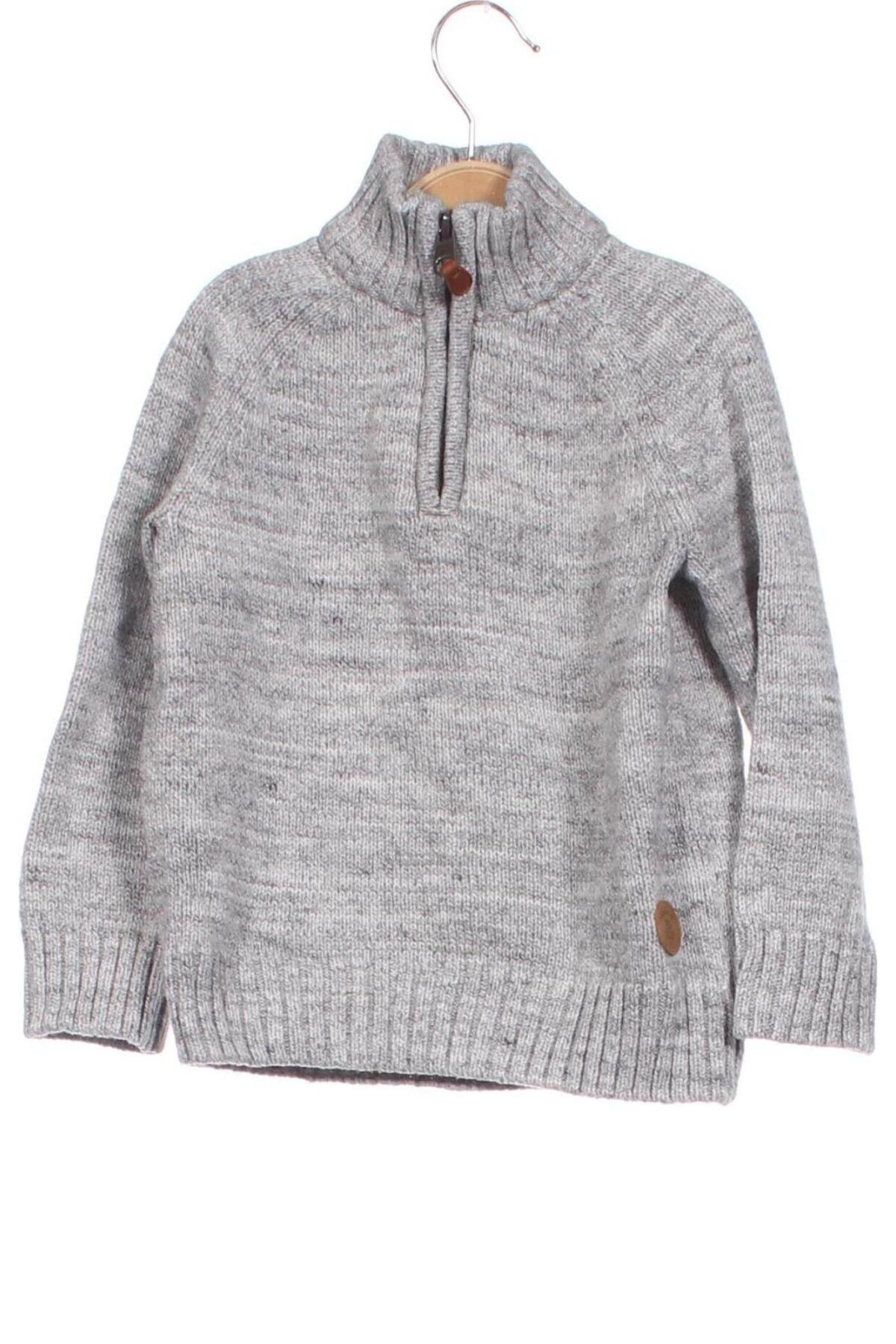 Kinderpullover H&M L.O.G.G., Größe 2-3y/ 98-104 cm, Farbe Grau, Preis € 11,99