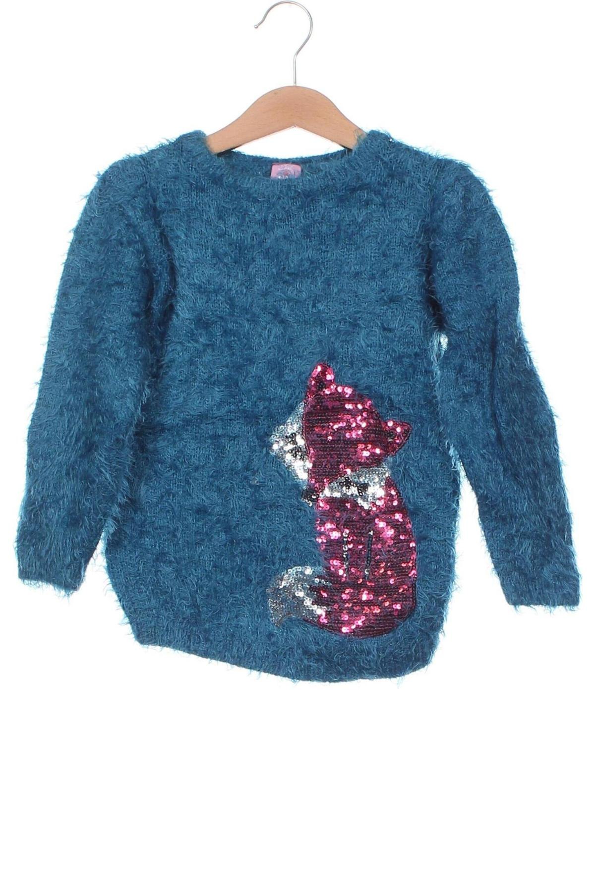 Kinderpullover Kiki & Koko, Größe 5-6y/ 116-122 cm, Farbe Blau, Preis 6,99 €