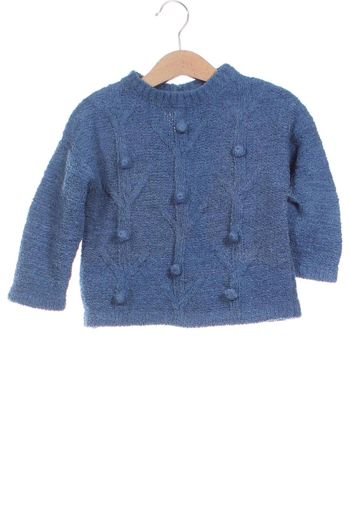 Kinderpullover Mango, Größe 18-24m/ 86-98 cm, Farbe Blau, Preis 7,16 €